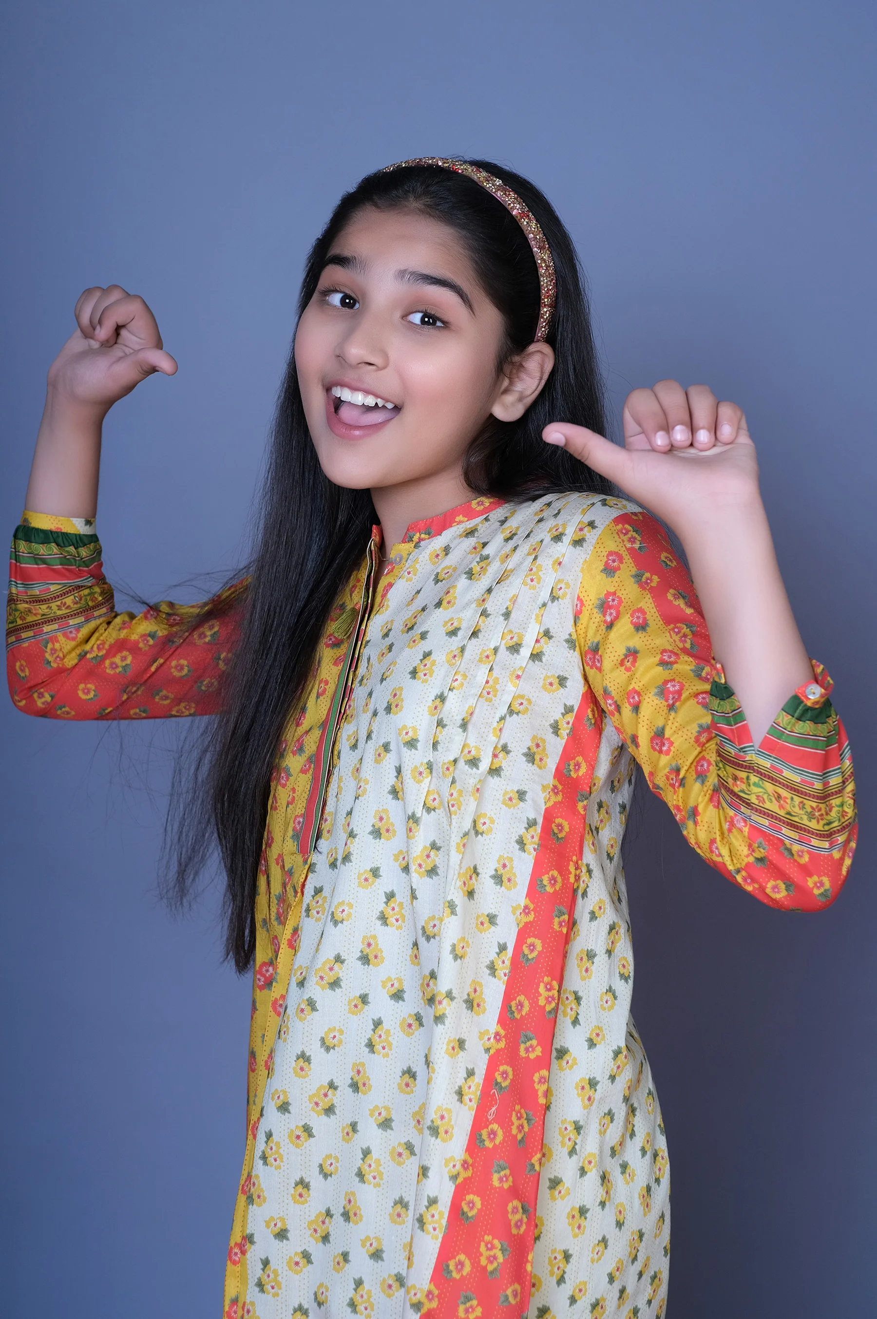 Stitched 1 Printed Lawn Shirt - Image 5
