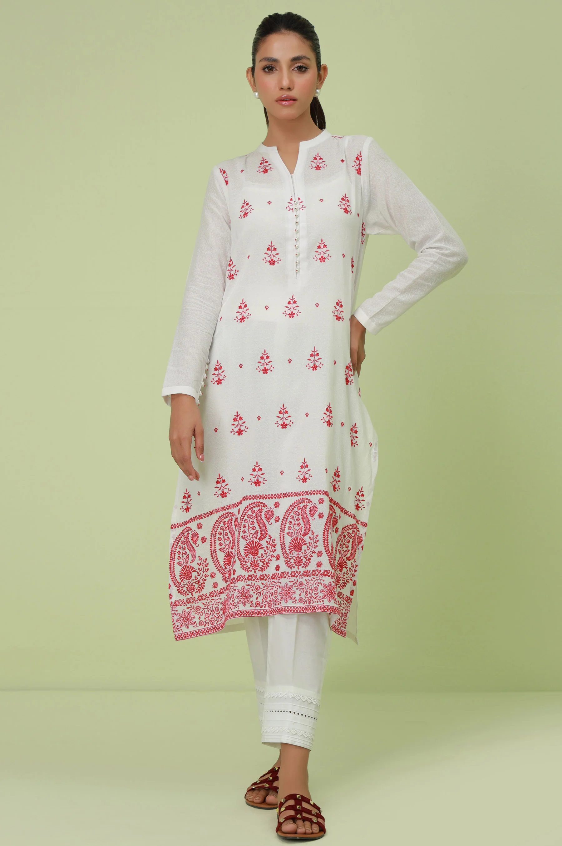 CHIKANKARI SHIRT - Image 2