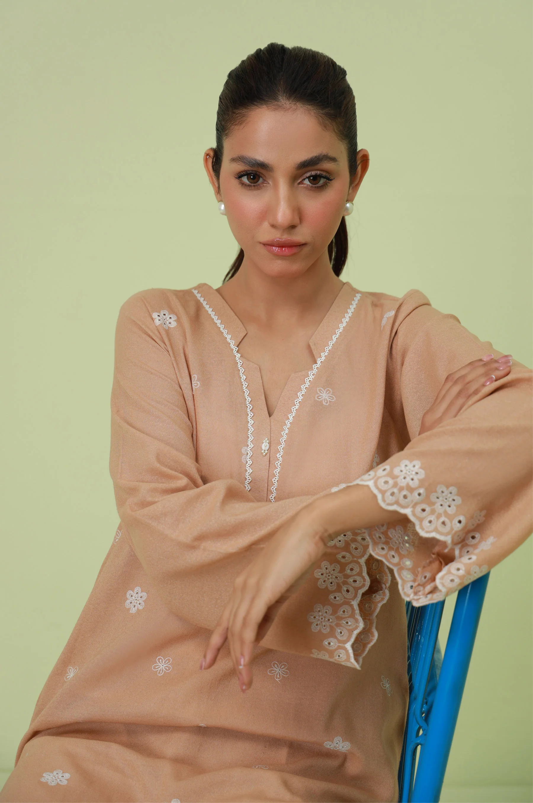 CHIKANKARI SHIRT - Image 3