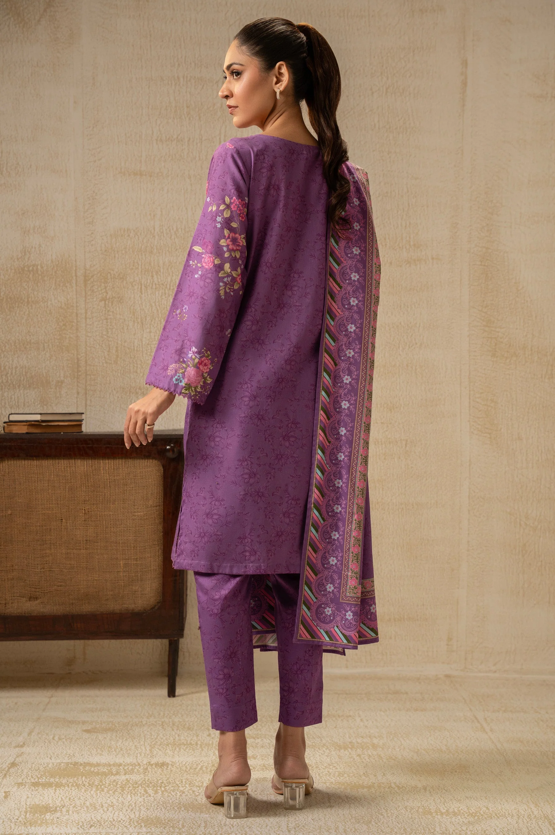 PRINTED COTTEL STITCHED SHIRT - Image 3