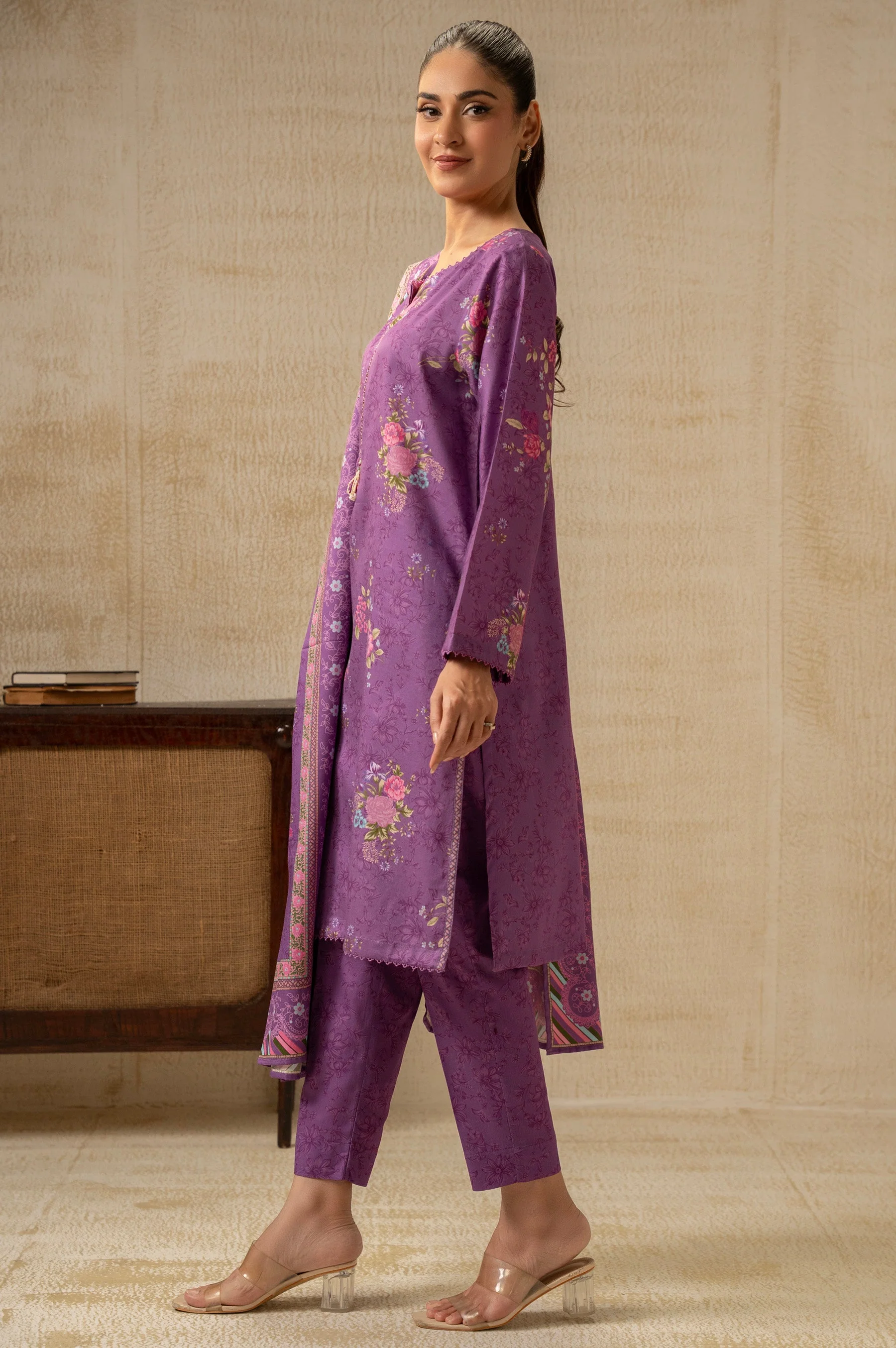 PRINTED COTTEL STITCHED SHIRT - Image 4
