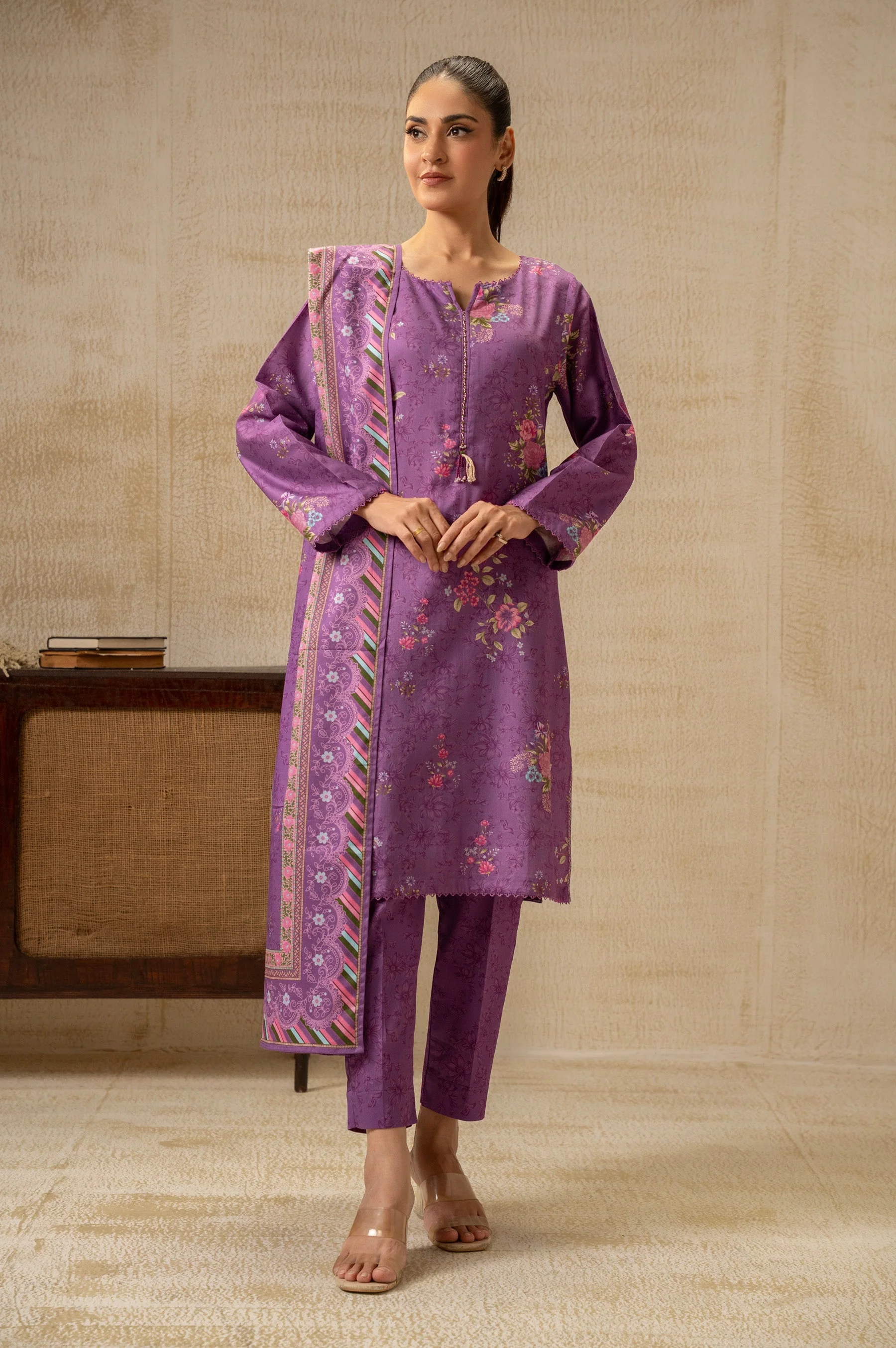 PRINTED COTTEL STITCHED SHIRT - Image 7