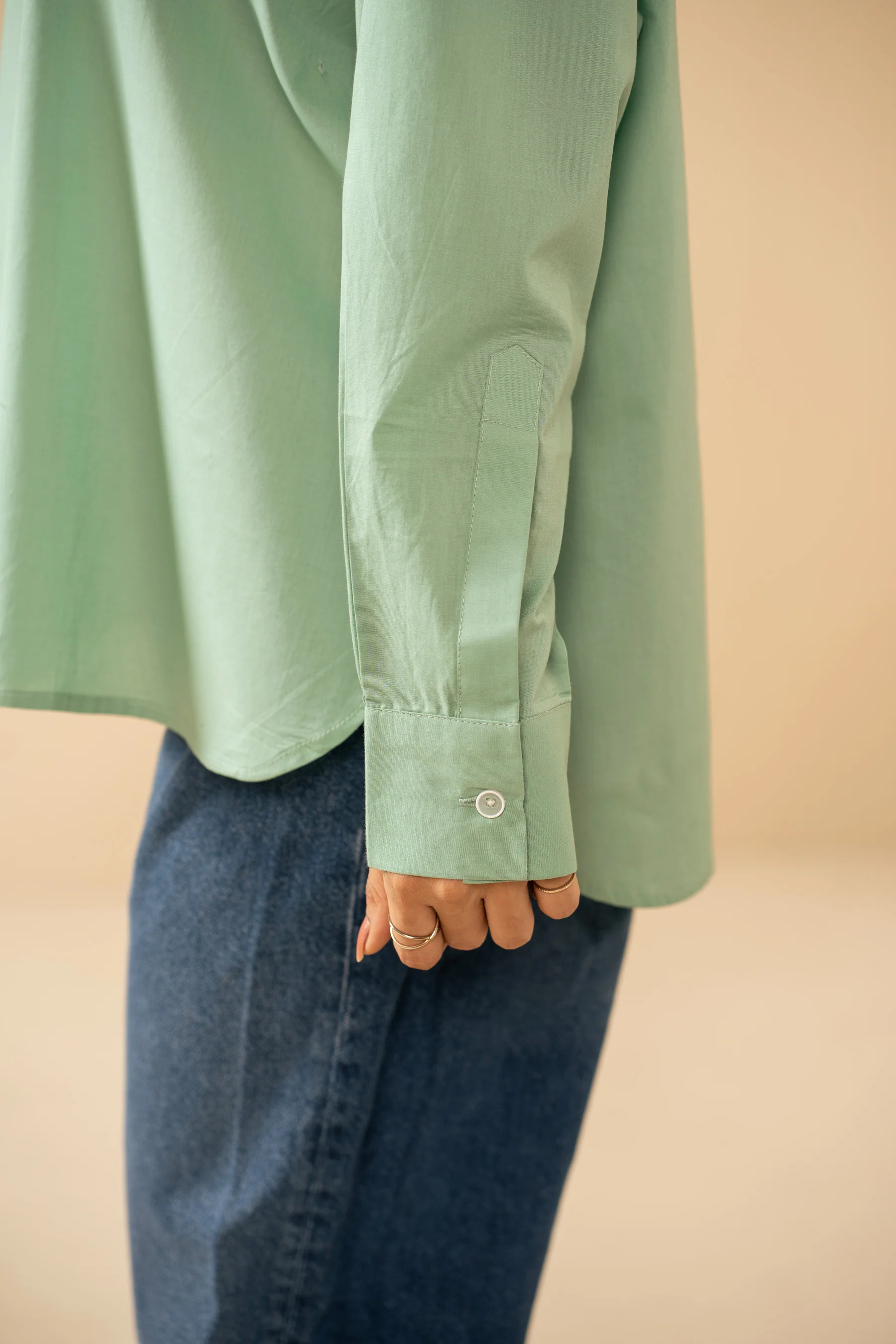 STYLIZED CAMBRIC SHIRT - Image 4