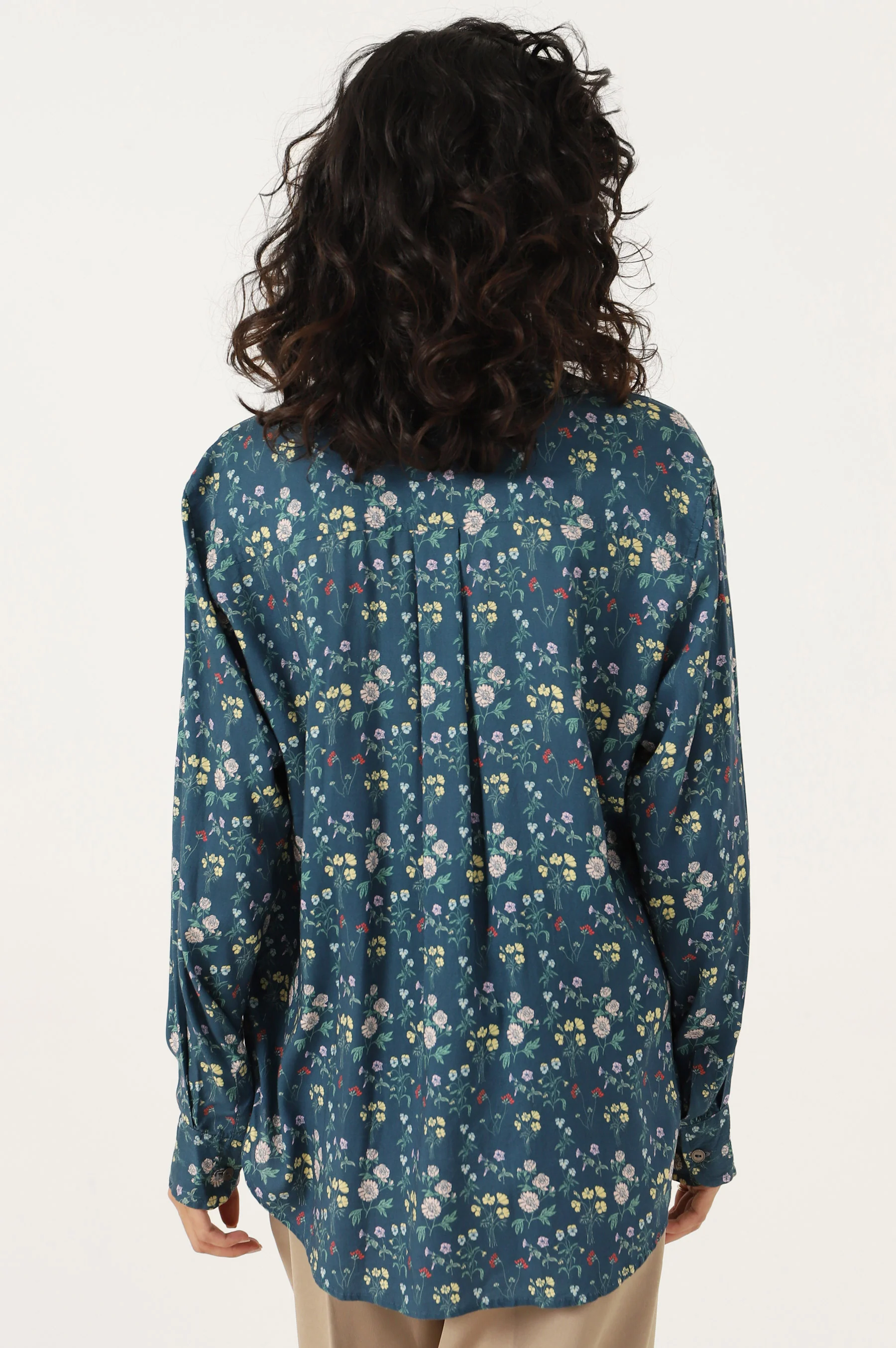 Stitched 1 Piece Tencel Printed Top - Image 2
