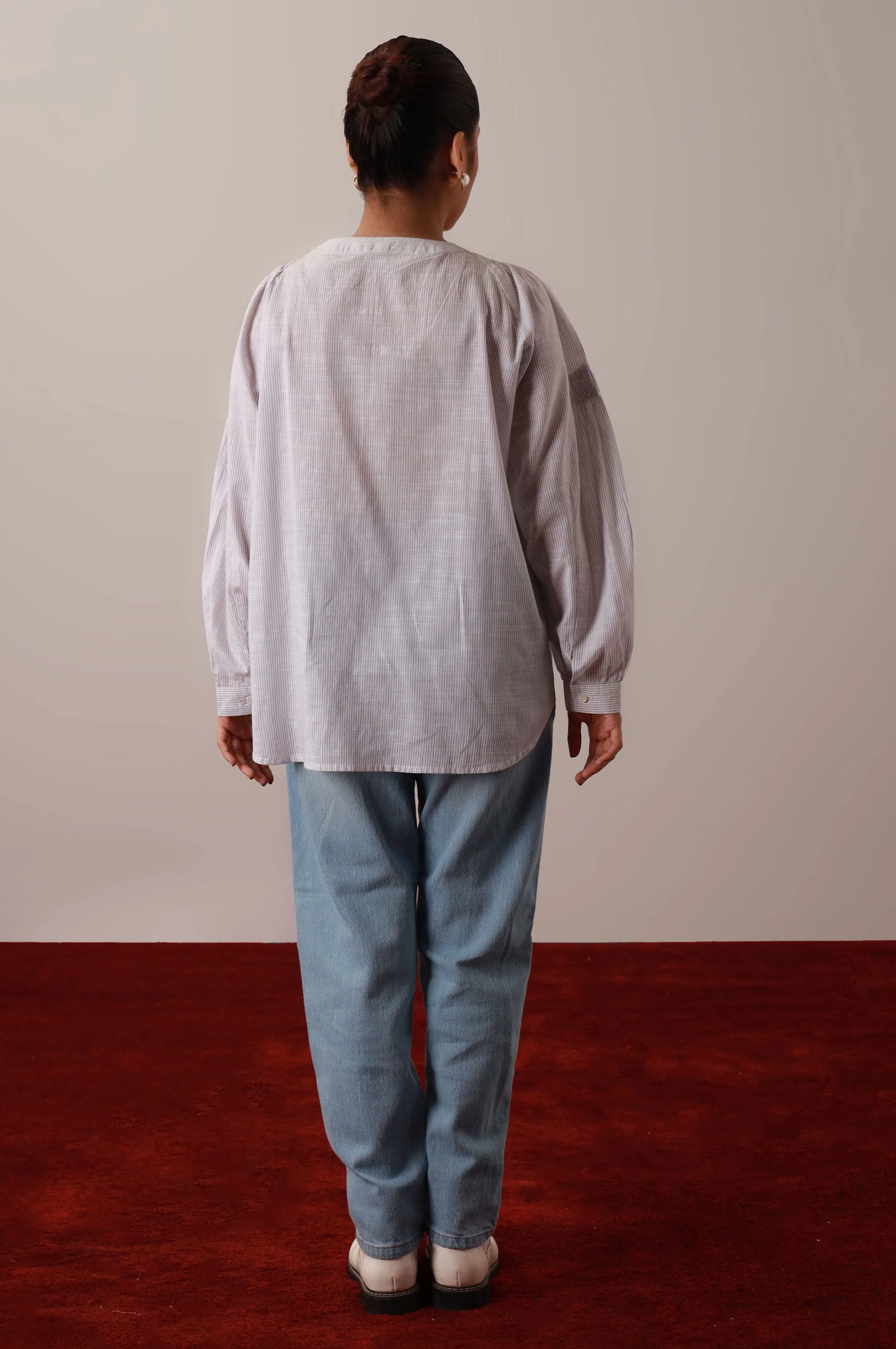 Western Yard Dyed Cotton Shirt - Image 4