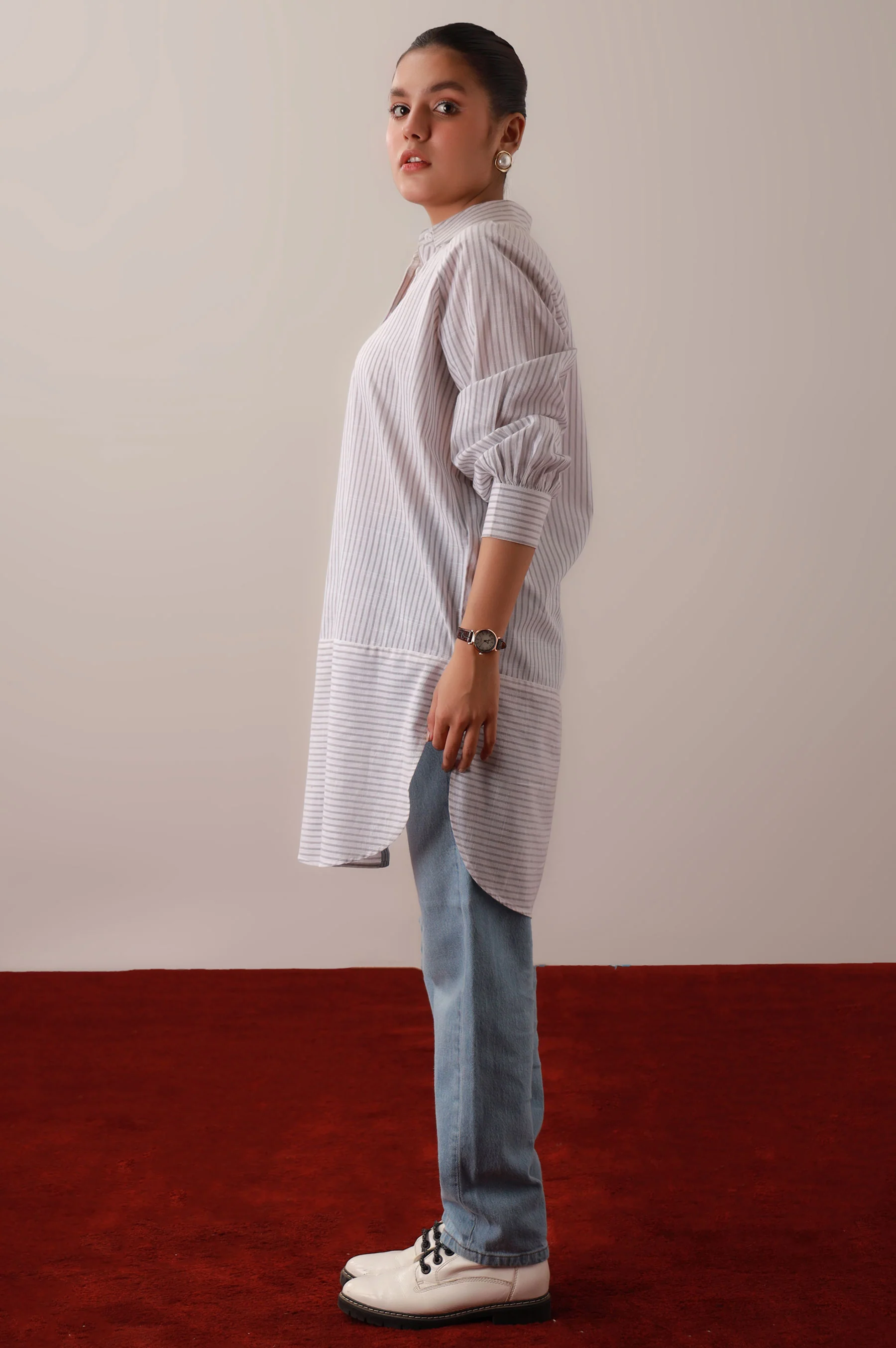 Western Yard Dyed Cotton Shirt - Image 2