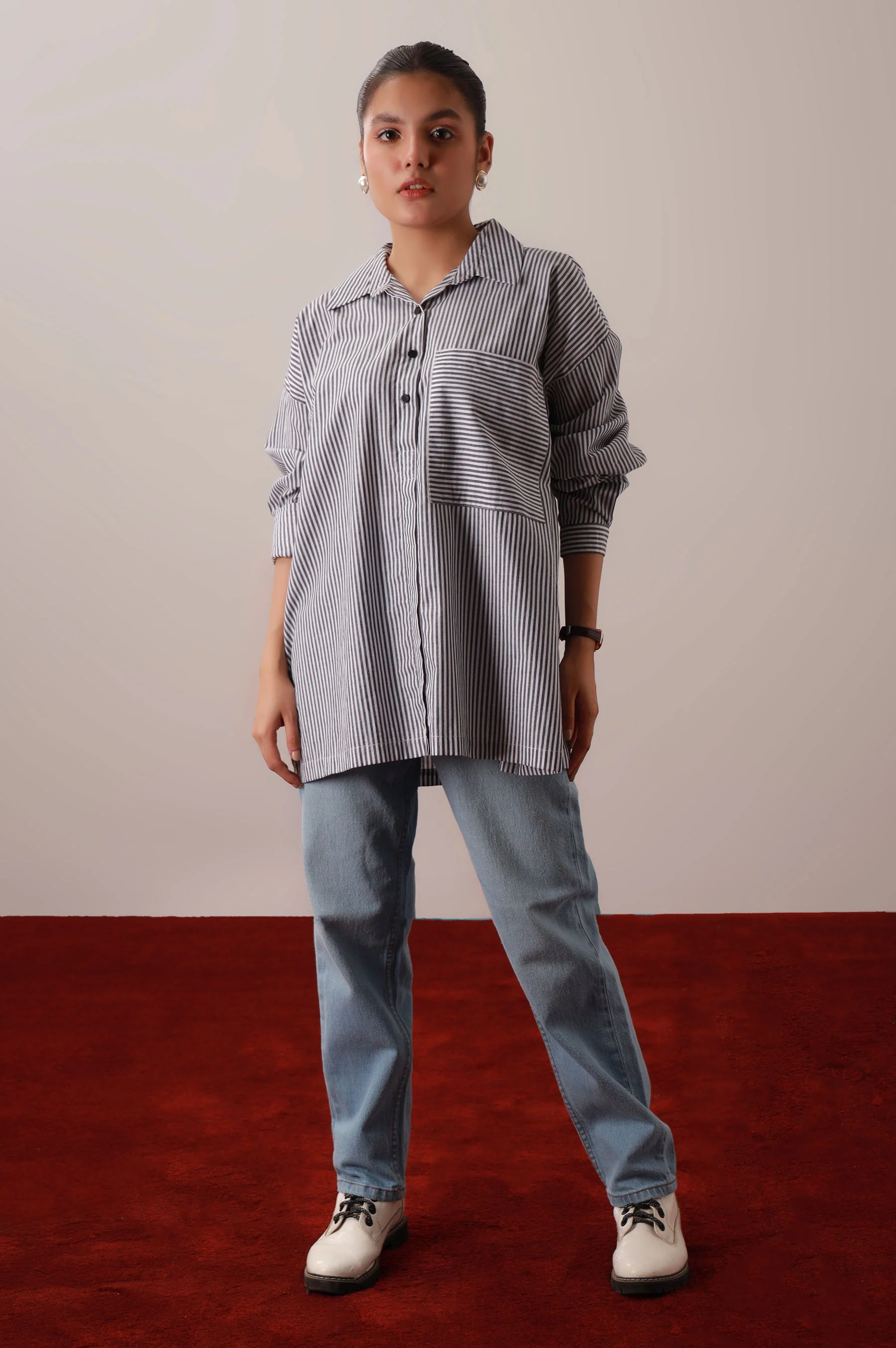 Western Yard Dyed Cotton Shirt