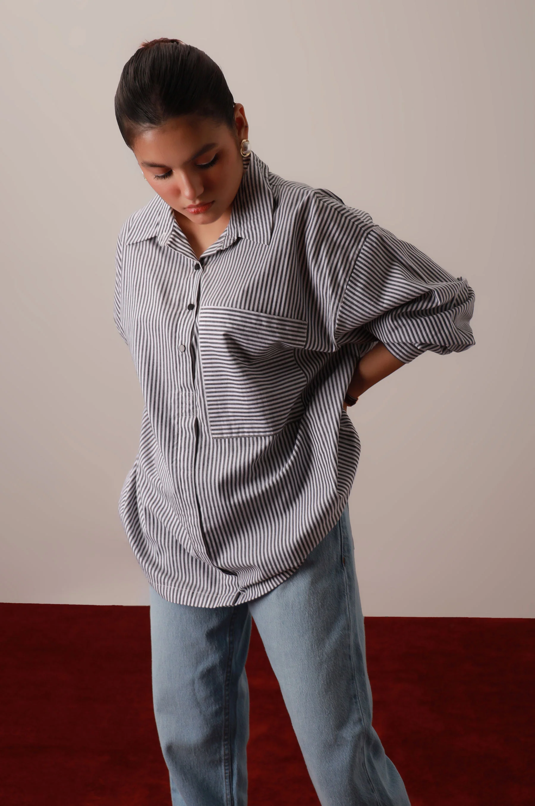 Western Yard Dyed Cotton Shirt - Image 4