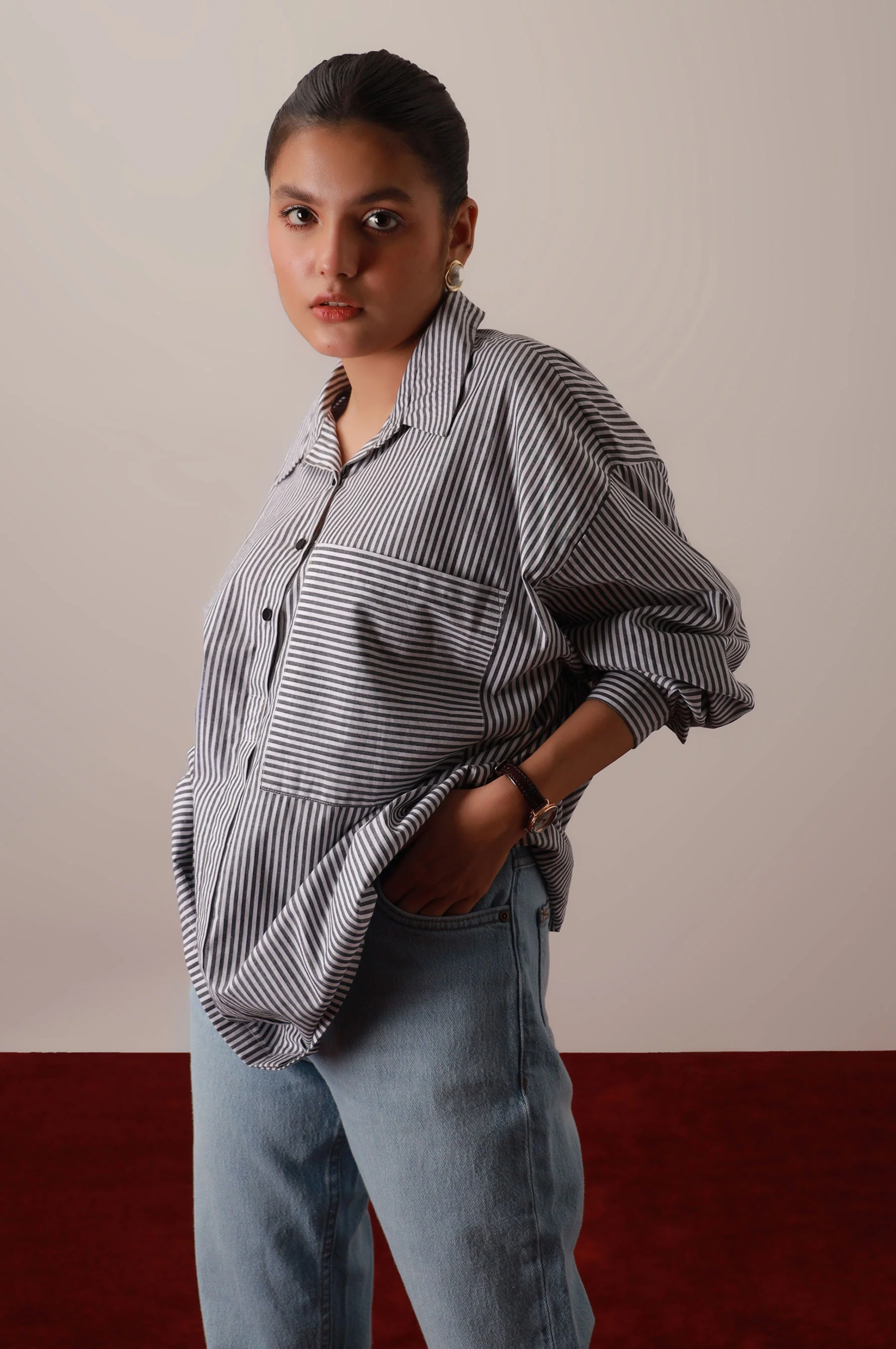 Western Yard Dyed Cotton Shirt - Image 5