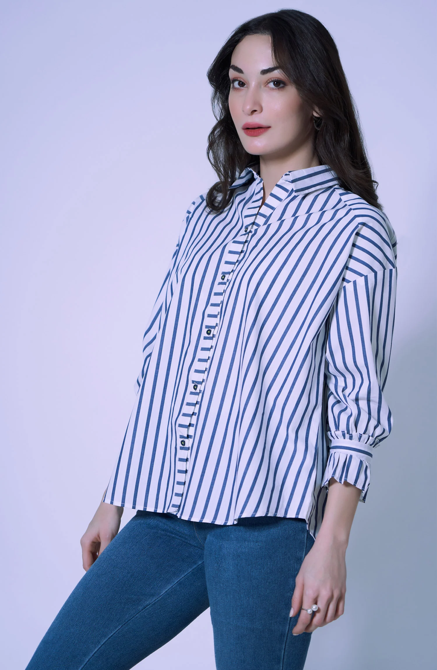 Stitched 1 Piece Yarn Dyed Top - Image 5