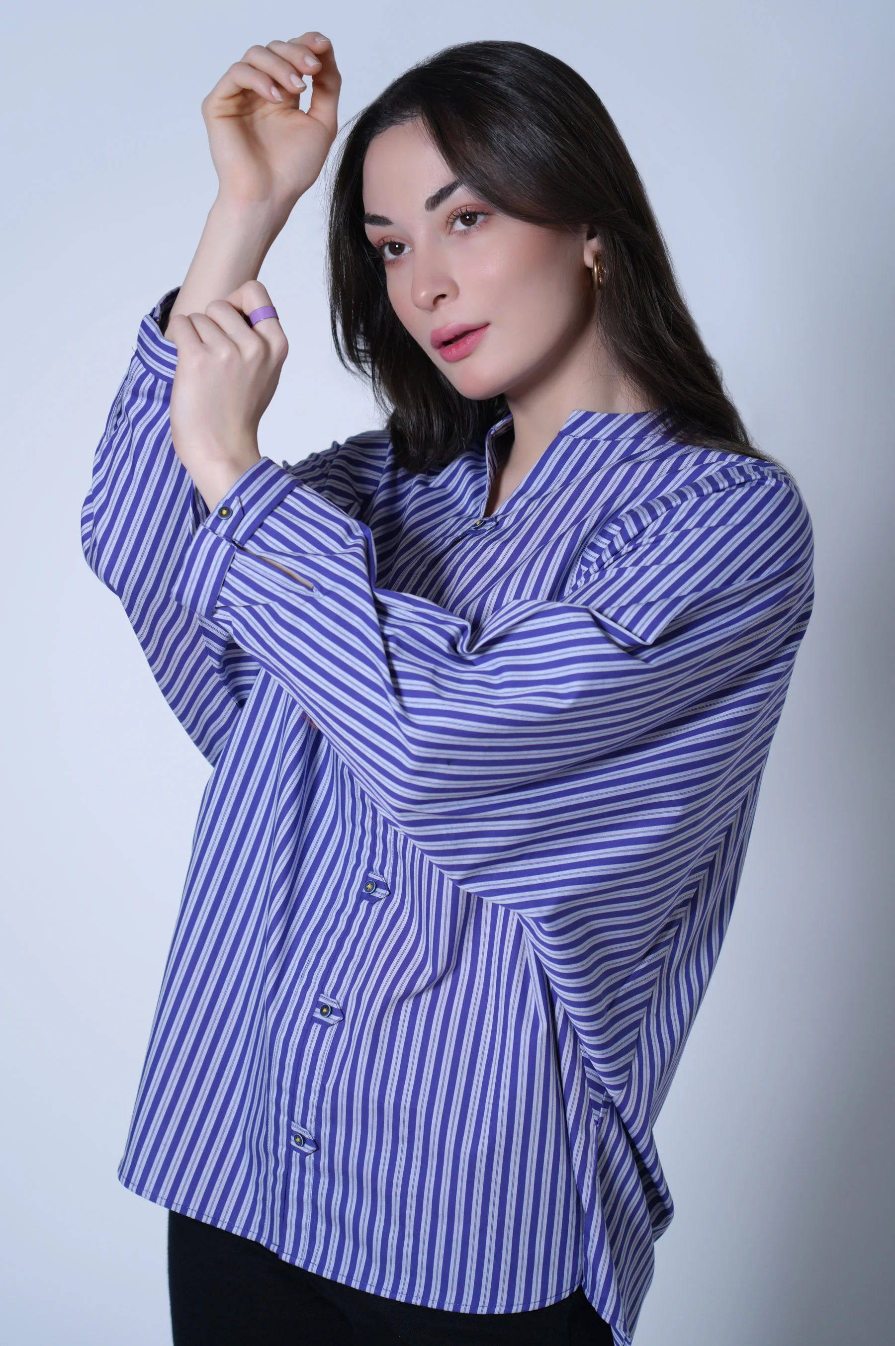 Stitched 1 Piece Cambric Top - Image 4