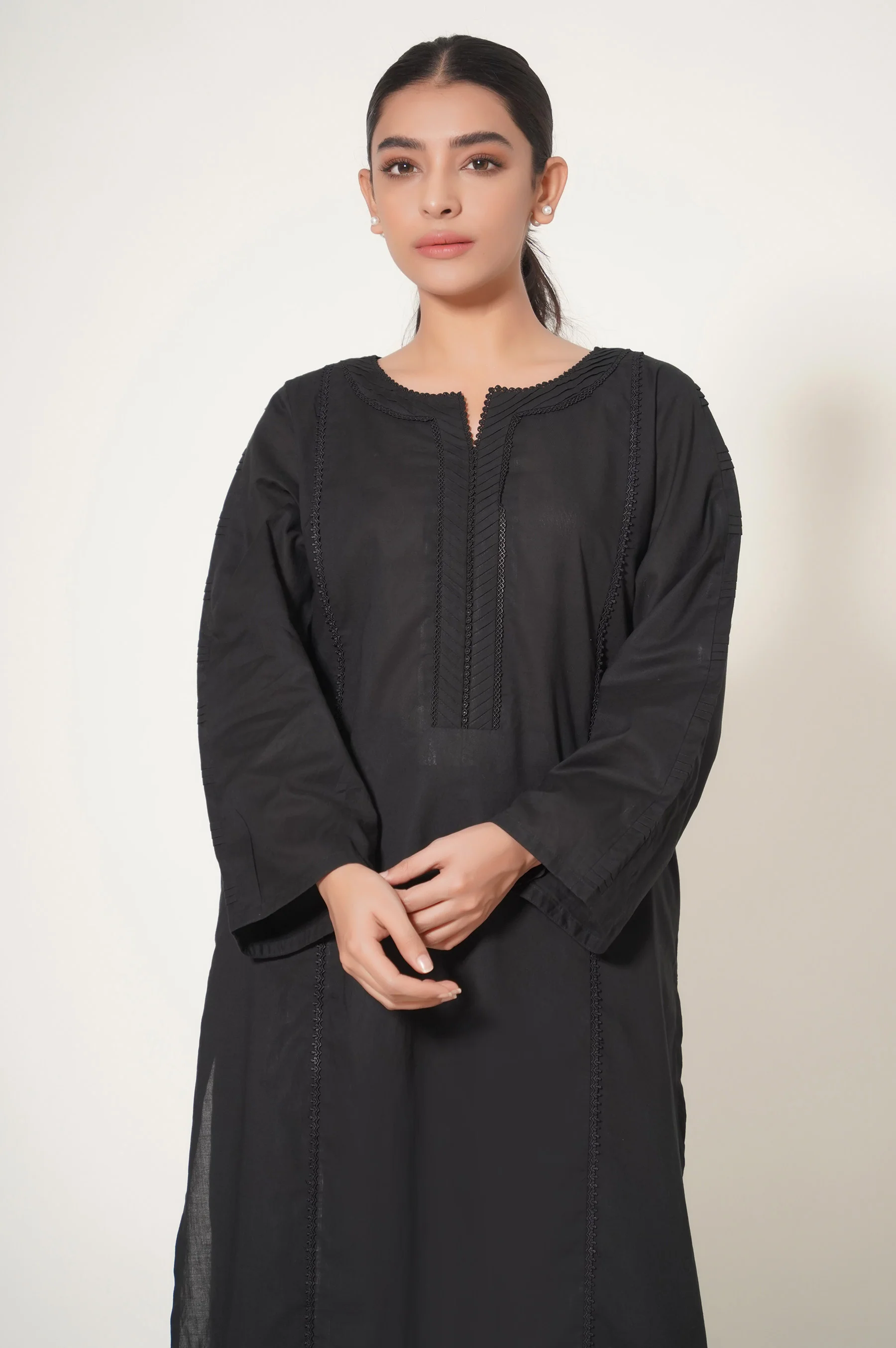 Stitched 2 Piece Cambric Stylized Suit - Image 2