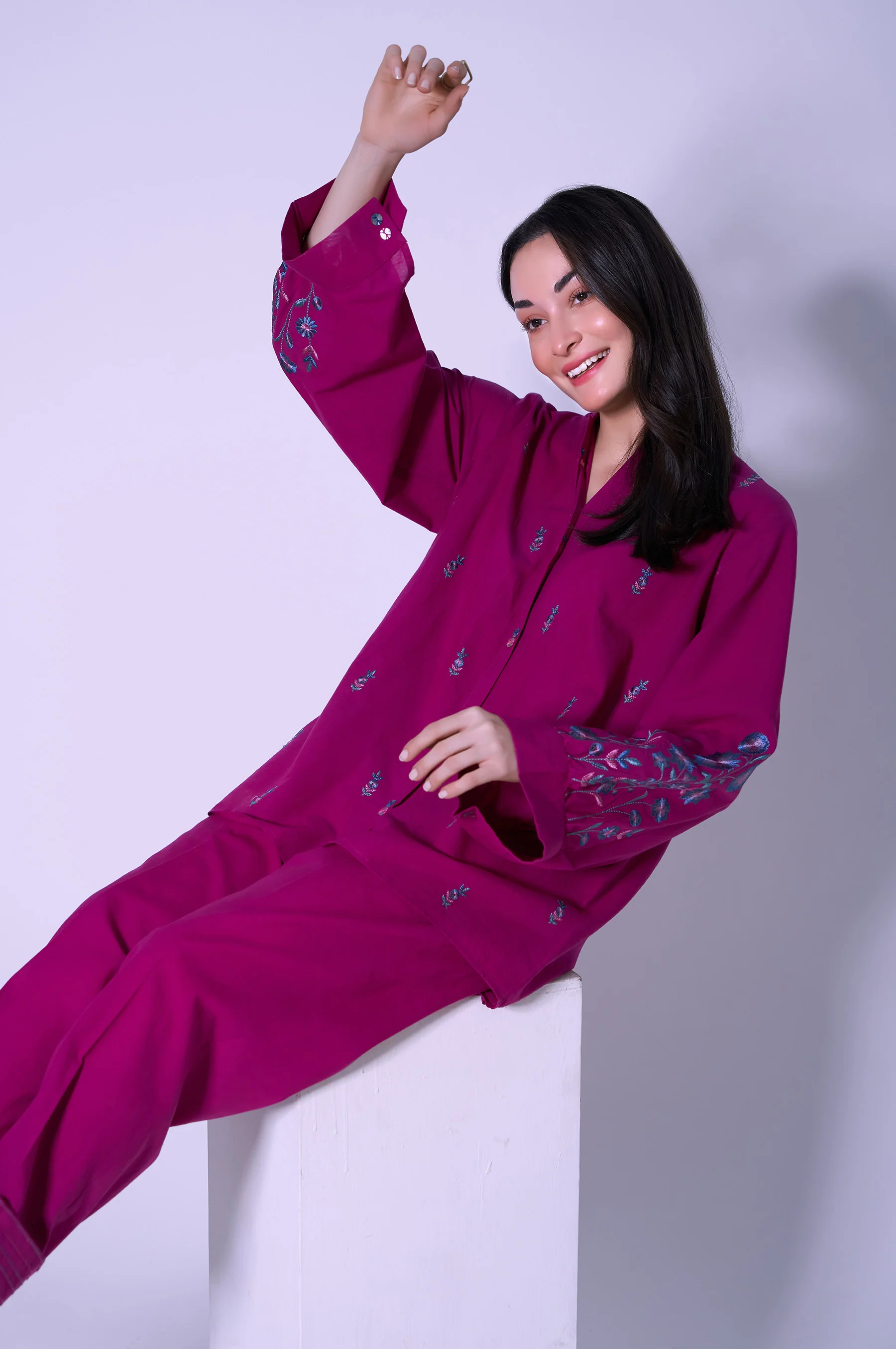 Stitched 2 Piece Co-ord Set - Image 3
