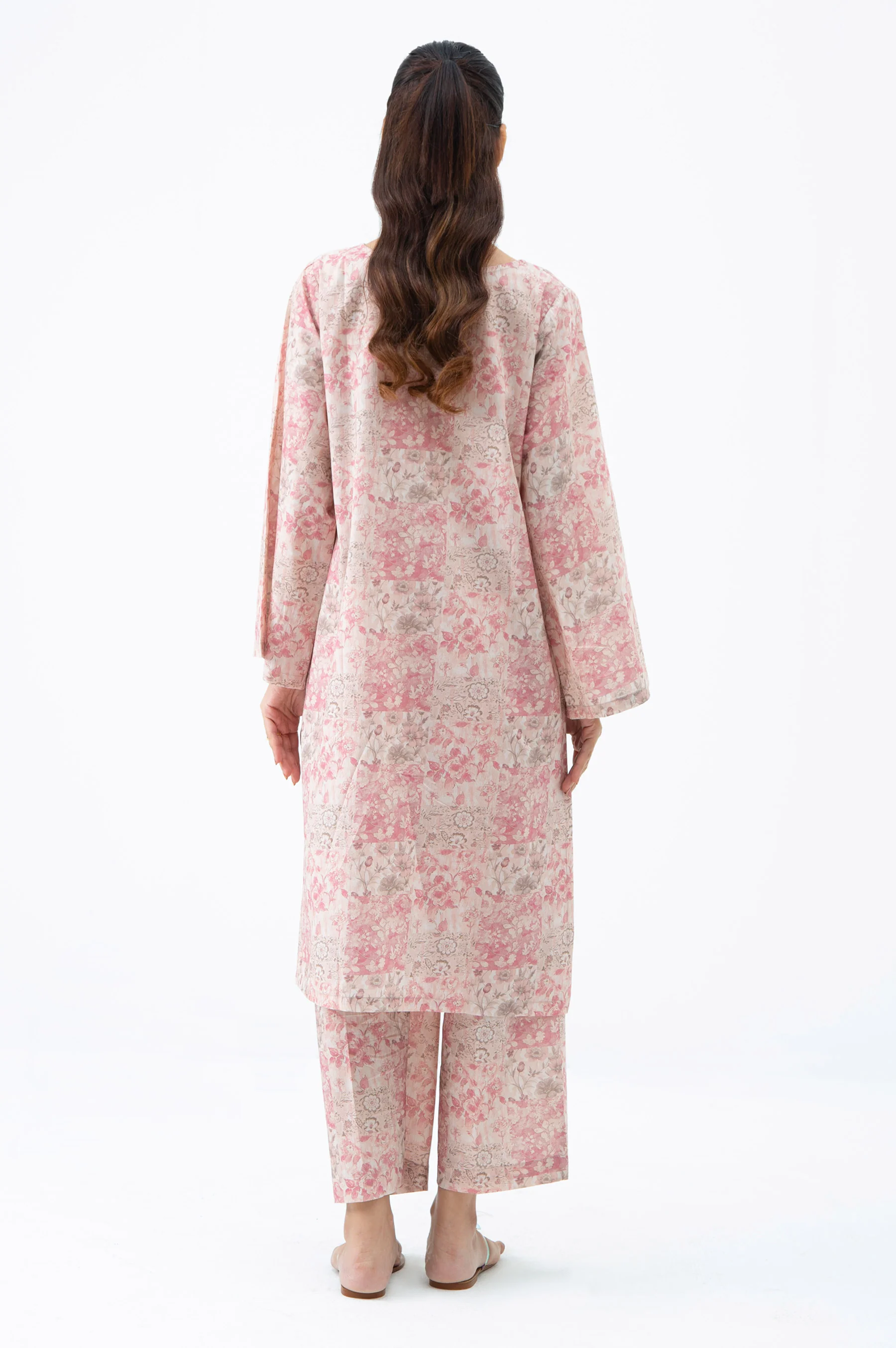 STITCHED PRINTED SHIRT BOTTOM - Image 5