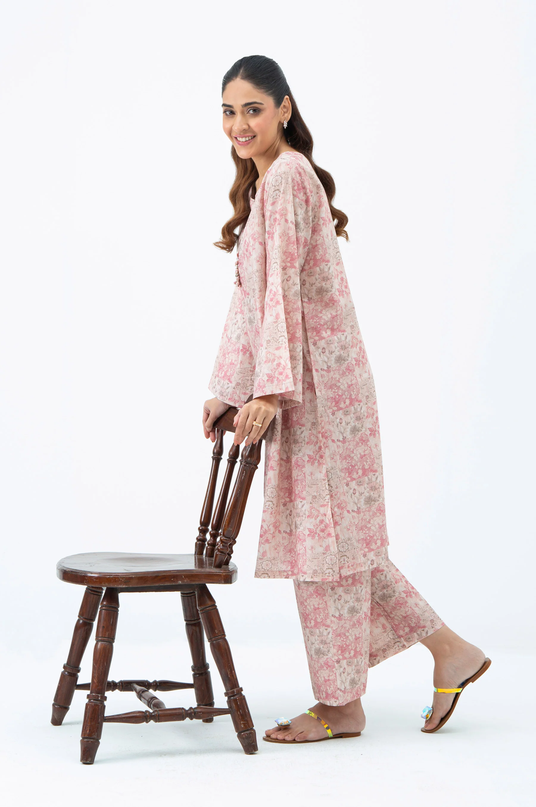 STITCHED PRINTED SHIRT BOTTOM - Image 6