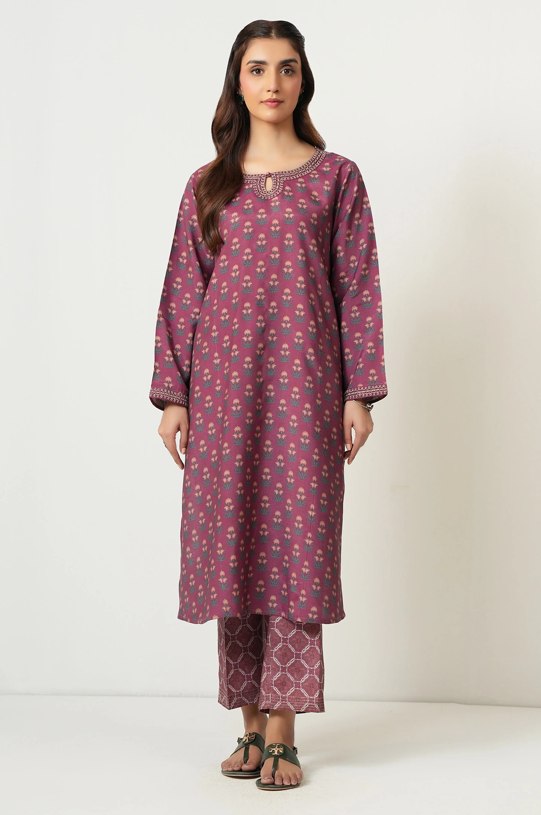 STITCHED PRINTED SHIRT BOTTOM - Image 6