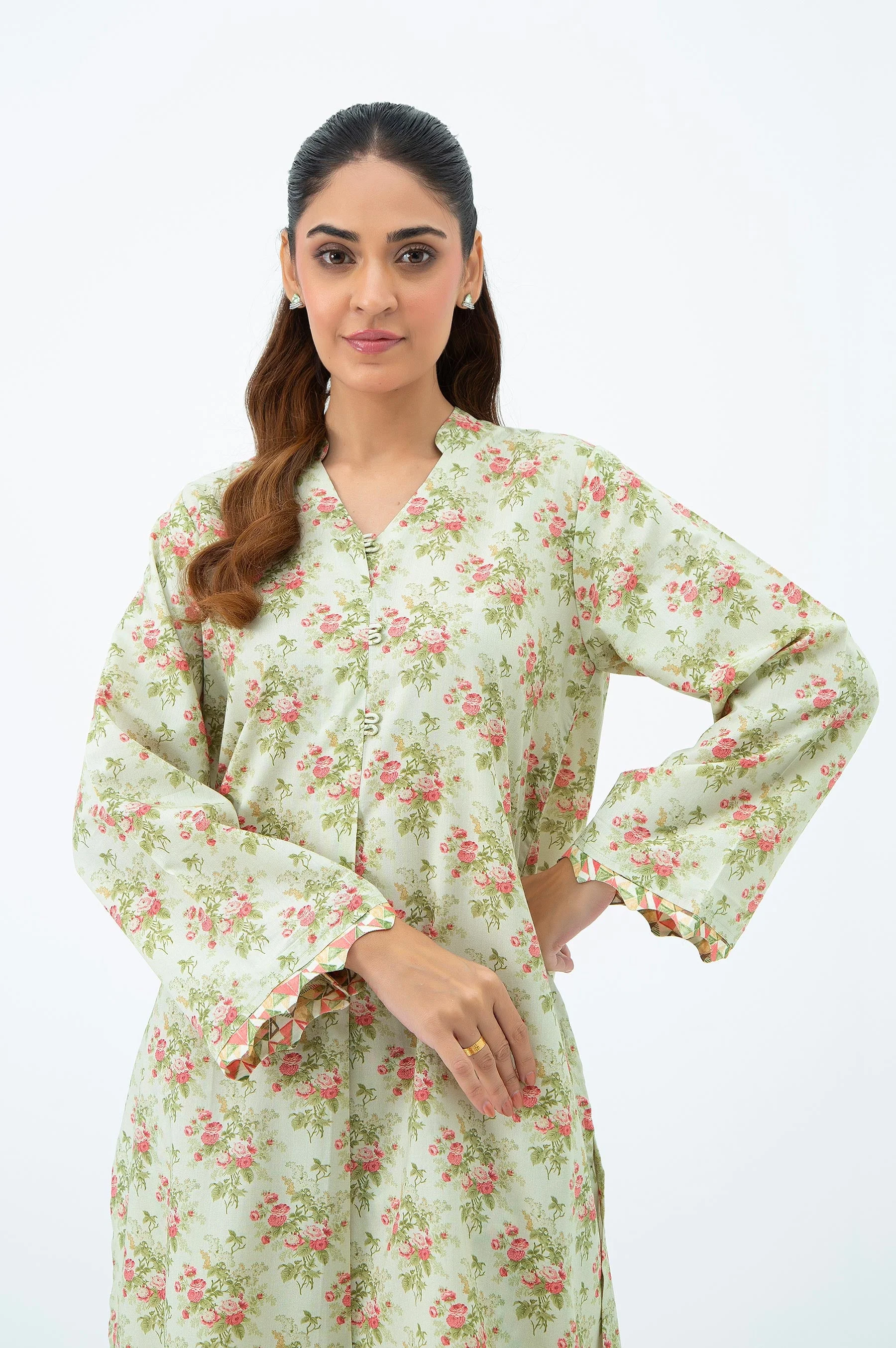 STITCHED PRINTED SHIRT BOTTOM (FACTORY E-OUTLET) - Image 5