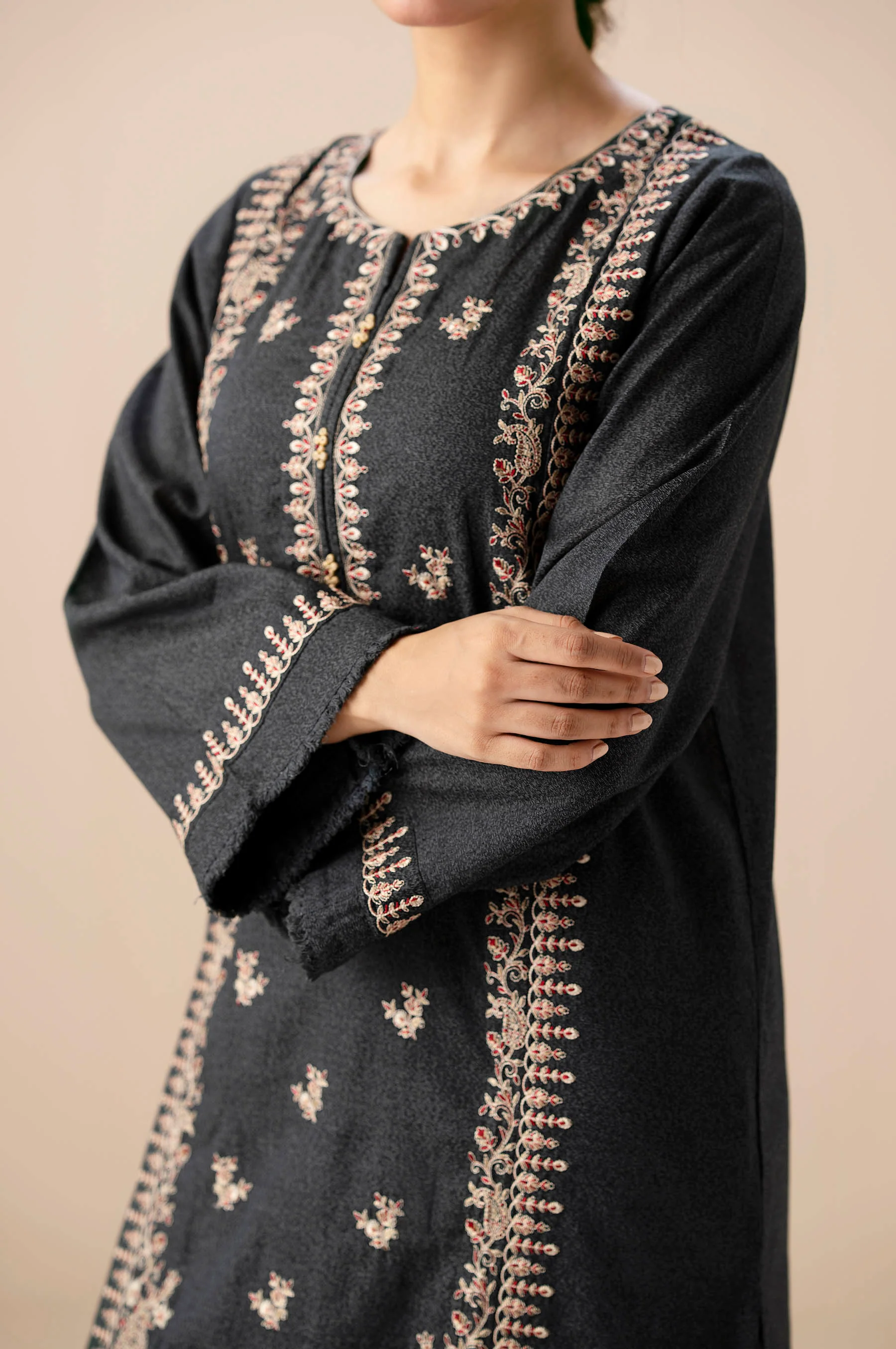 EMBROIDERED SHIRT BOTTOM SUIT - Image 6