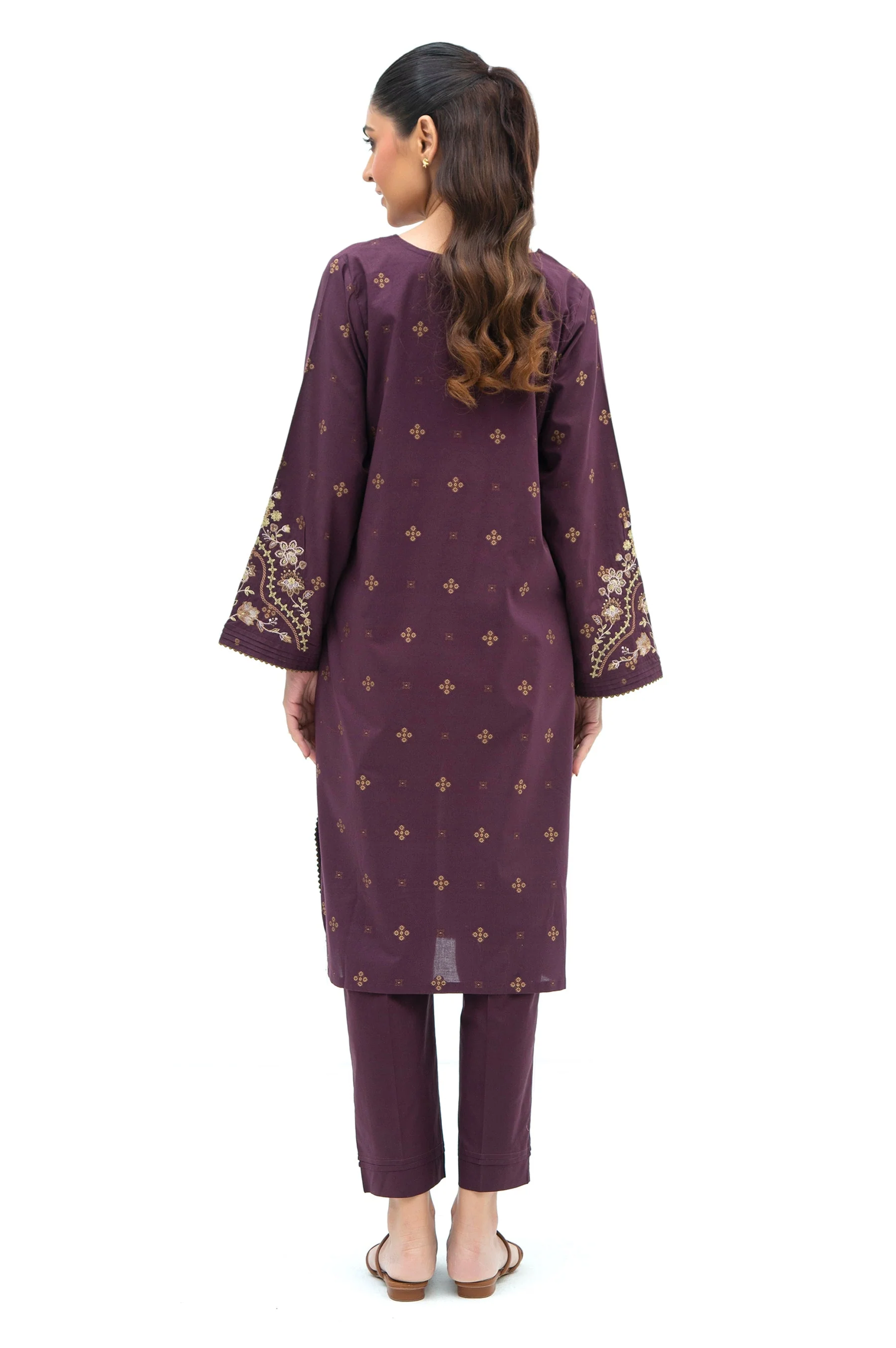 STITCHED EMBROIDERED SHIRT BOTTOM (FACTORY E-OUTLET) - Image 6