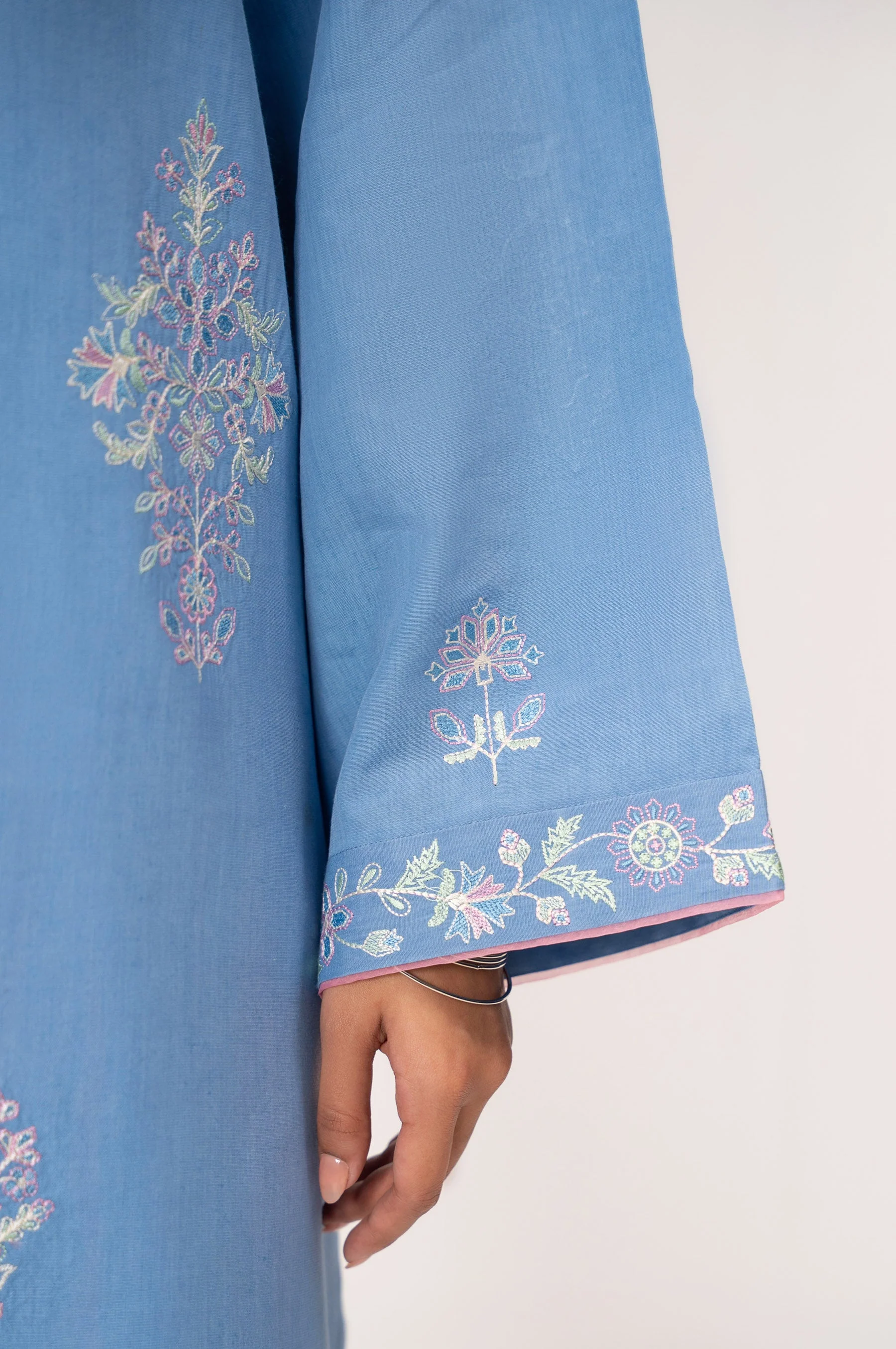 STITCHED EMBROIDERED SHIRT BOTTOM (FACTORY E-OUTLET) - Image 6