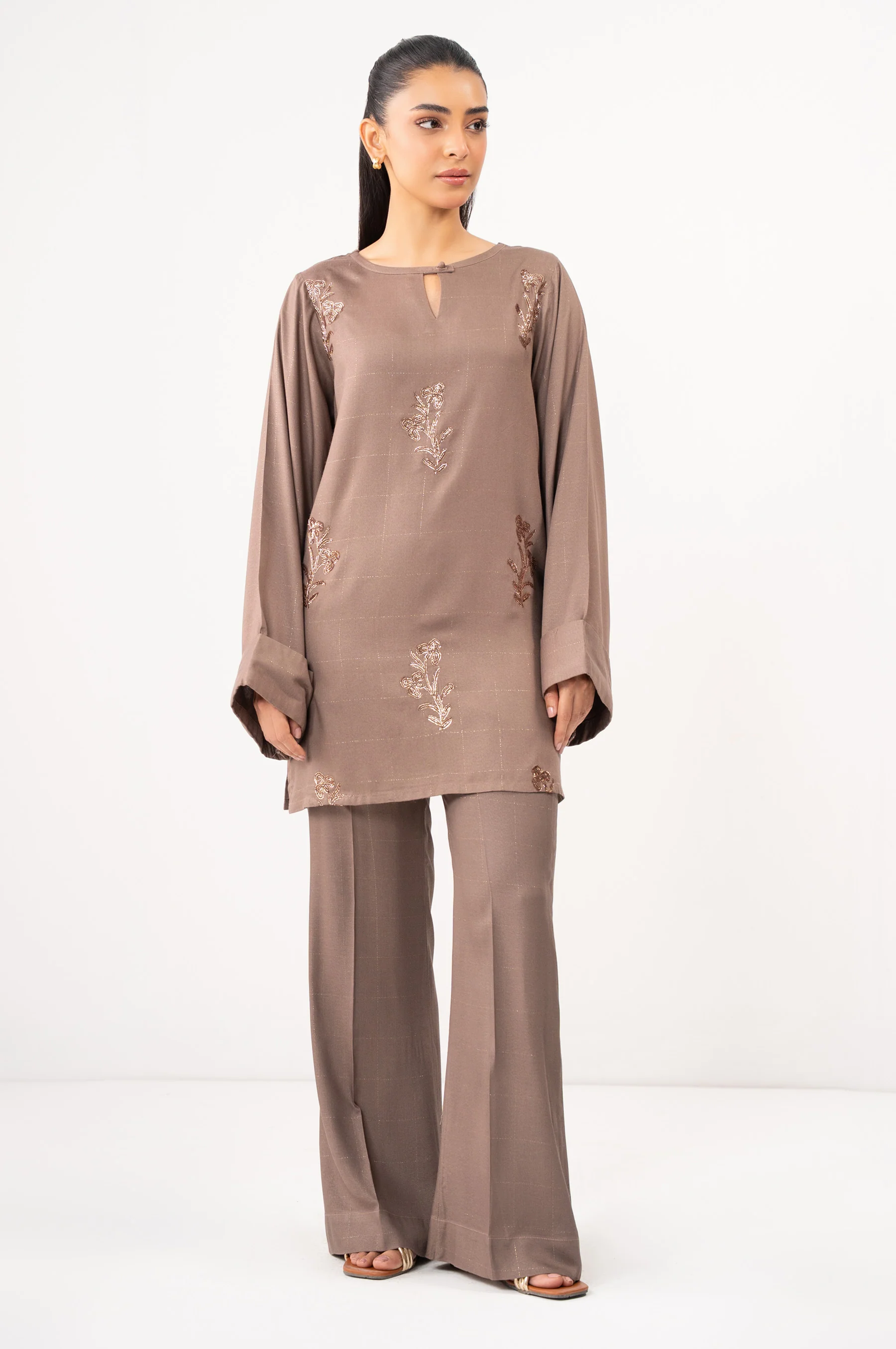 EMBROIDERED SUIT
