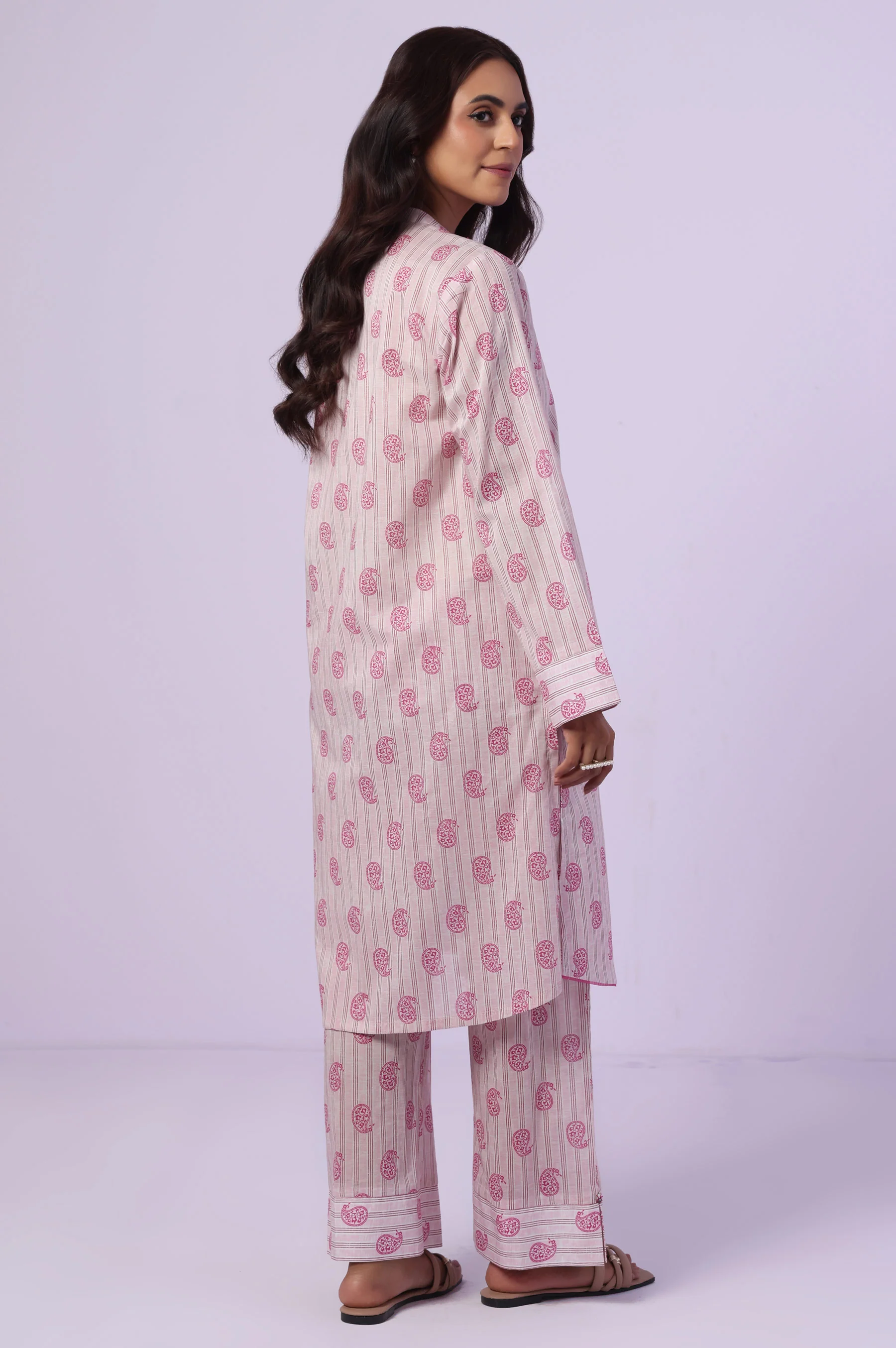 Stitched 2 Piece Printed Lawn Suit - Image 5