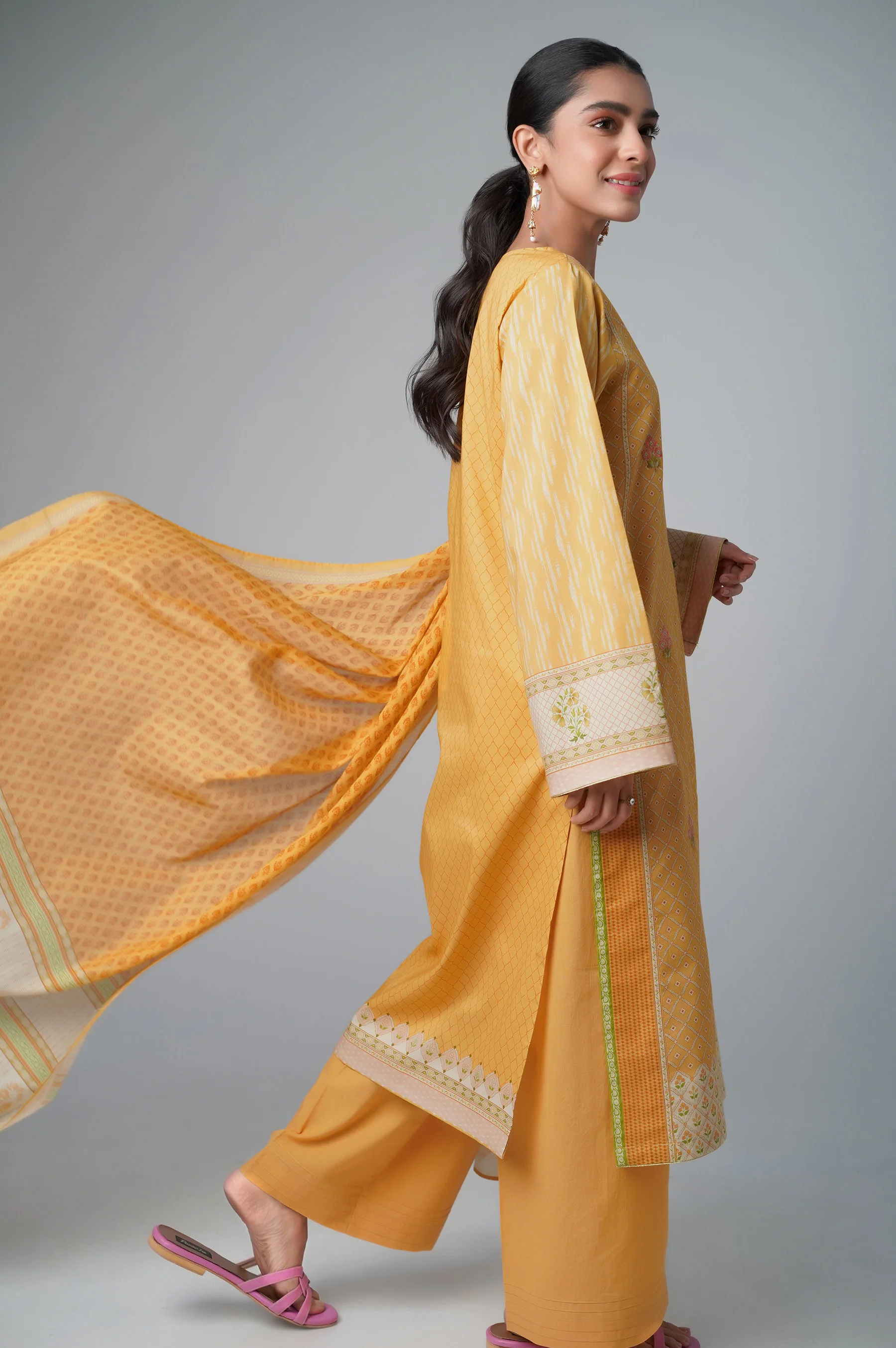 Stitched 2 Piece Printed Lawn - Image 3