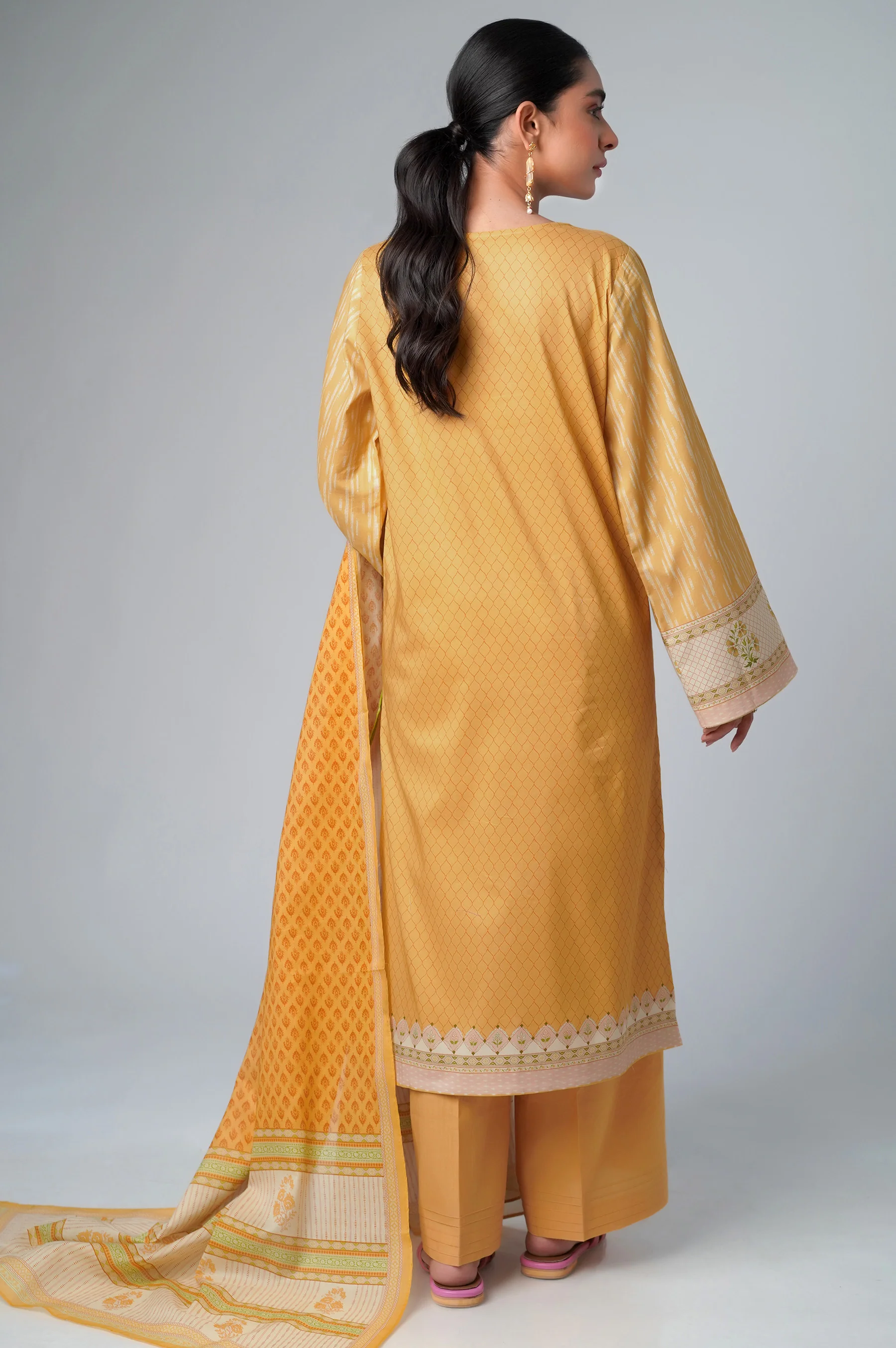 Stitched 2 Piece Printed Lawn - Image 5