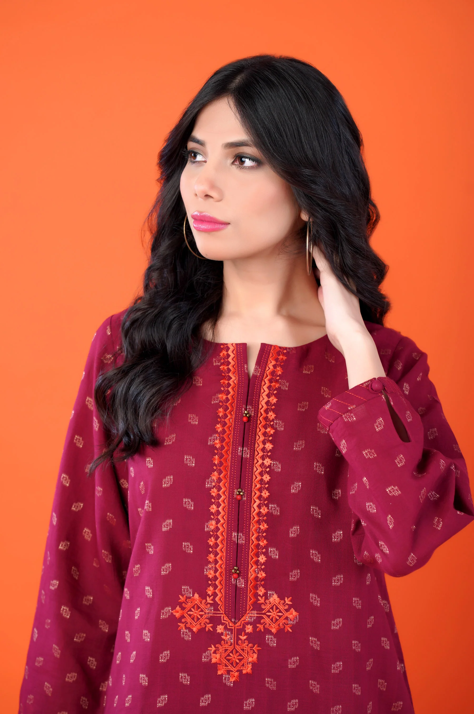 Stitched 2 Piece Dobby Mysuri Suit