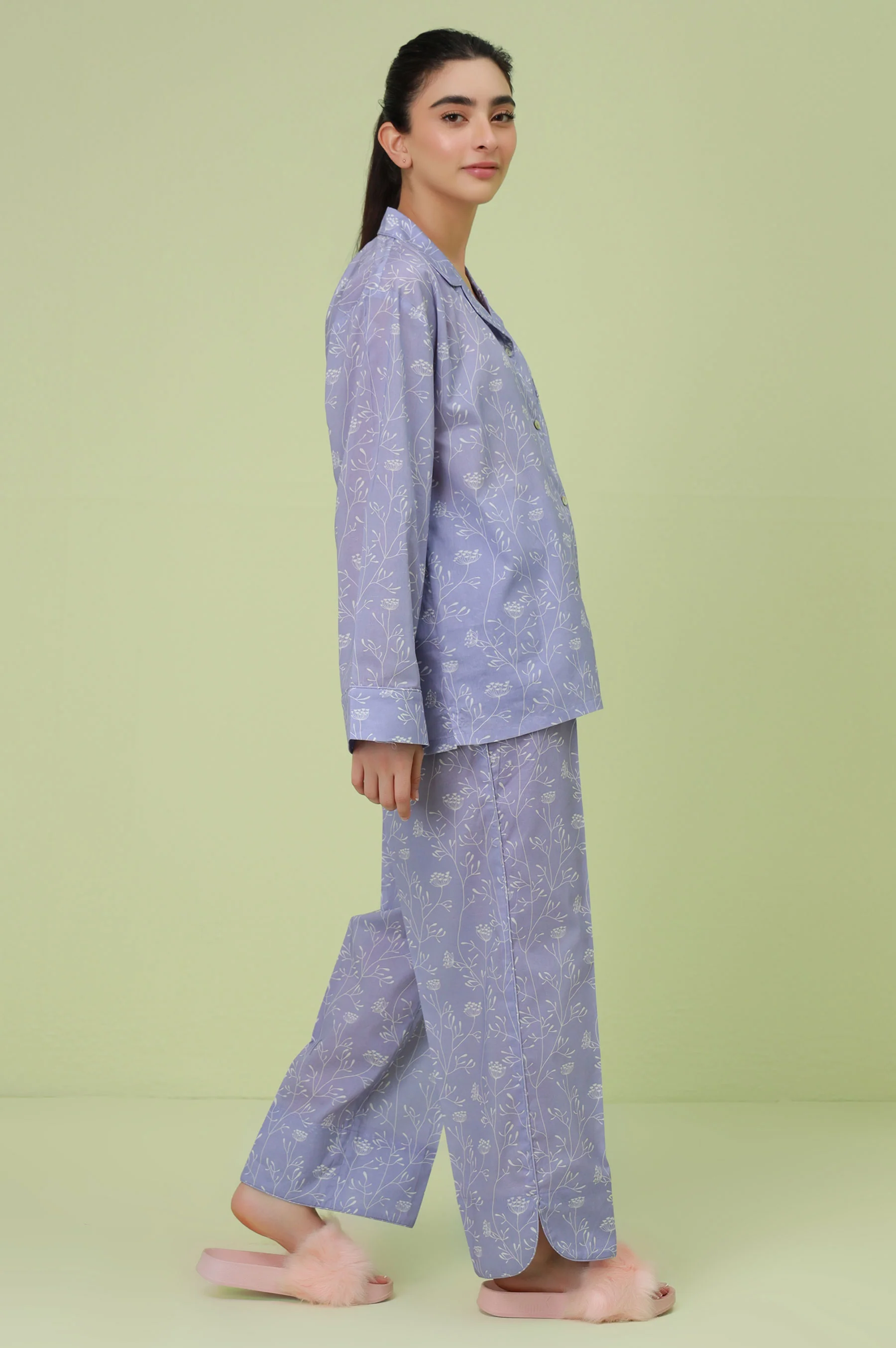 2 Piece PJ Set - Purple - Image 5