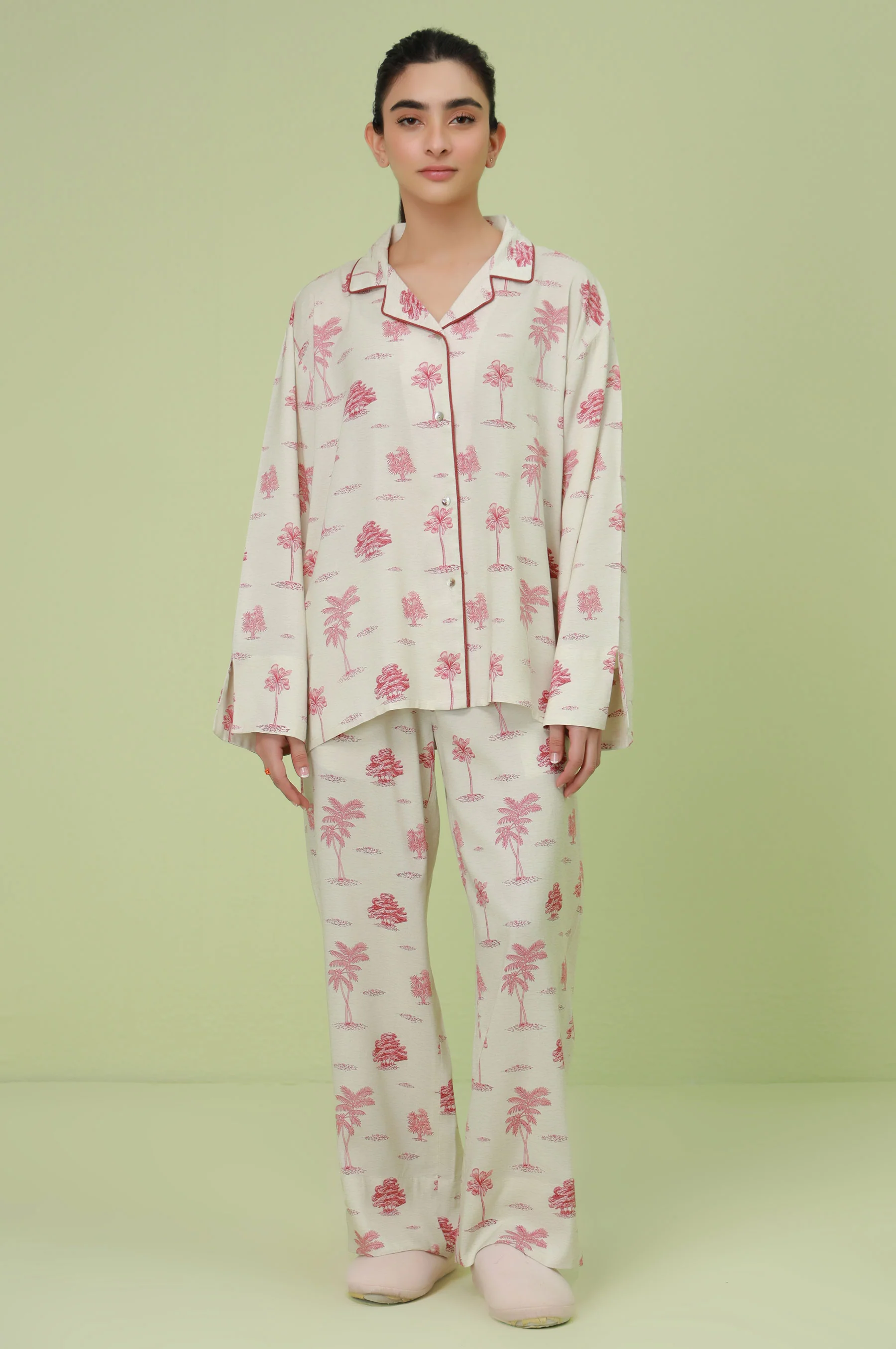 2 Piece PJ Set - Red