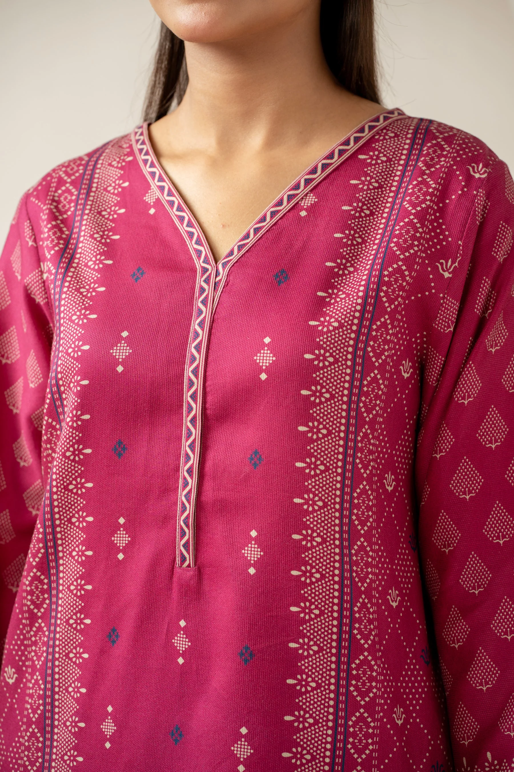 STITCHED PRINTED SHIRT BOTTOM (FACTORY E-OUTLET) - Image 2