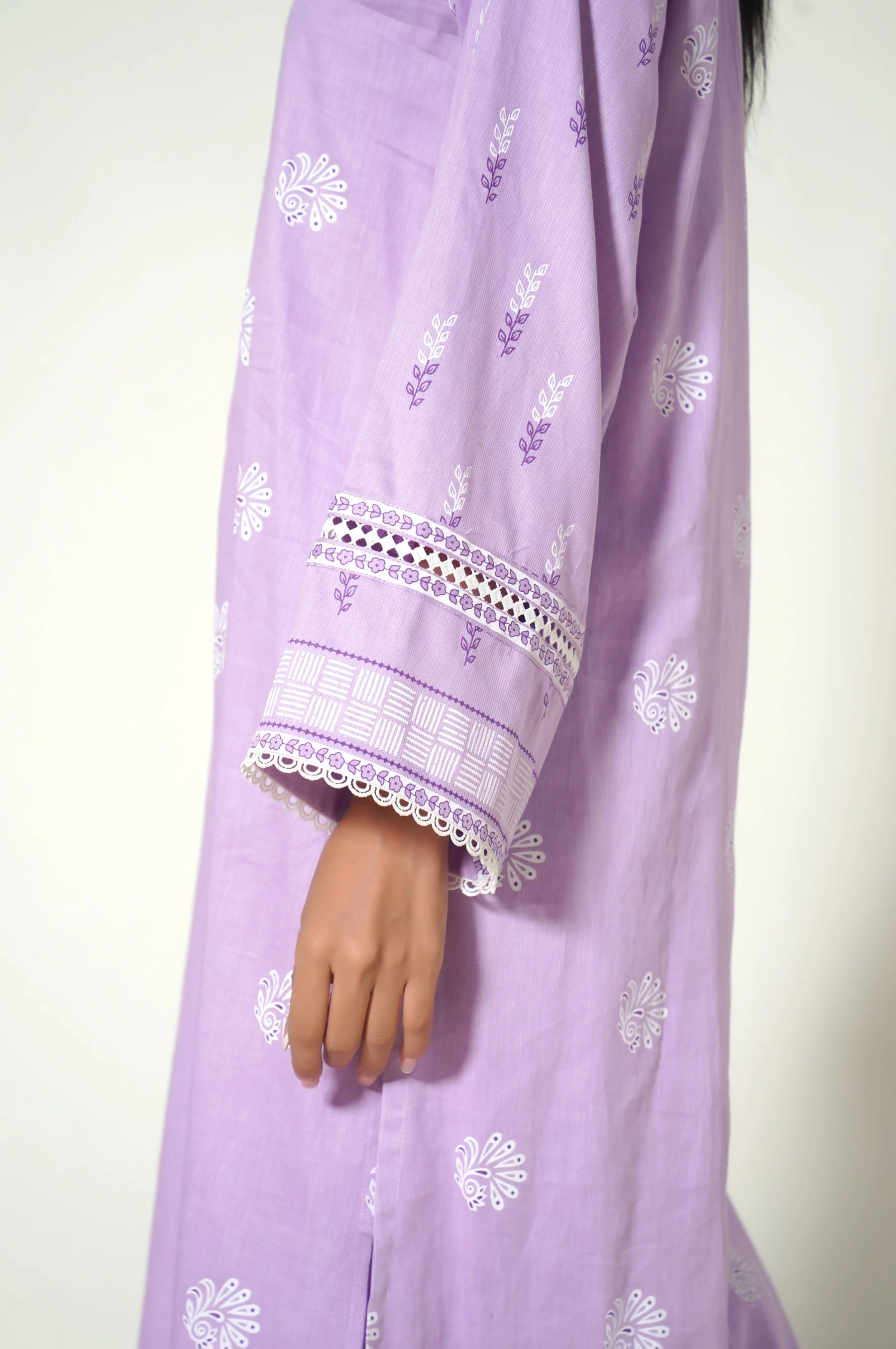 Stitched 2 Piece Printed Cottle Suit - Image 3