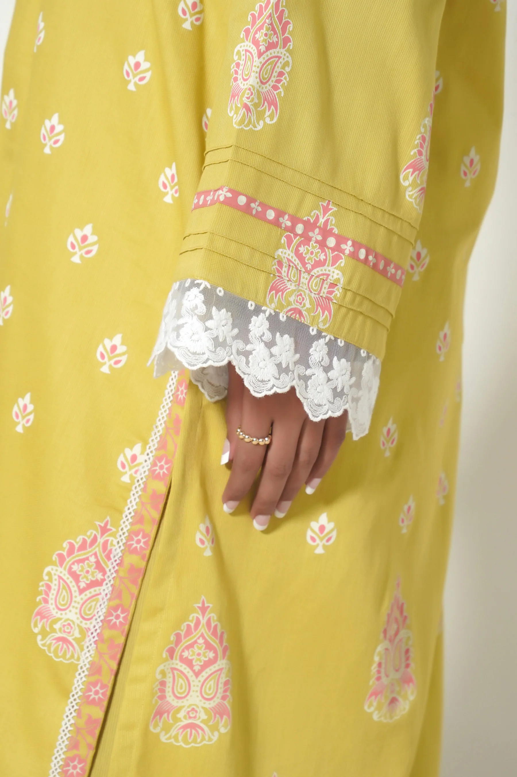 Stitched 2 Piece Printed Cottle Suit - Image 5