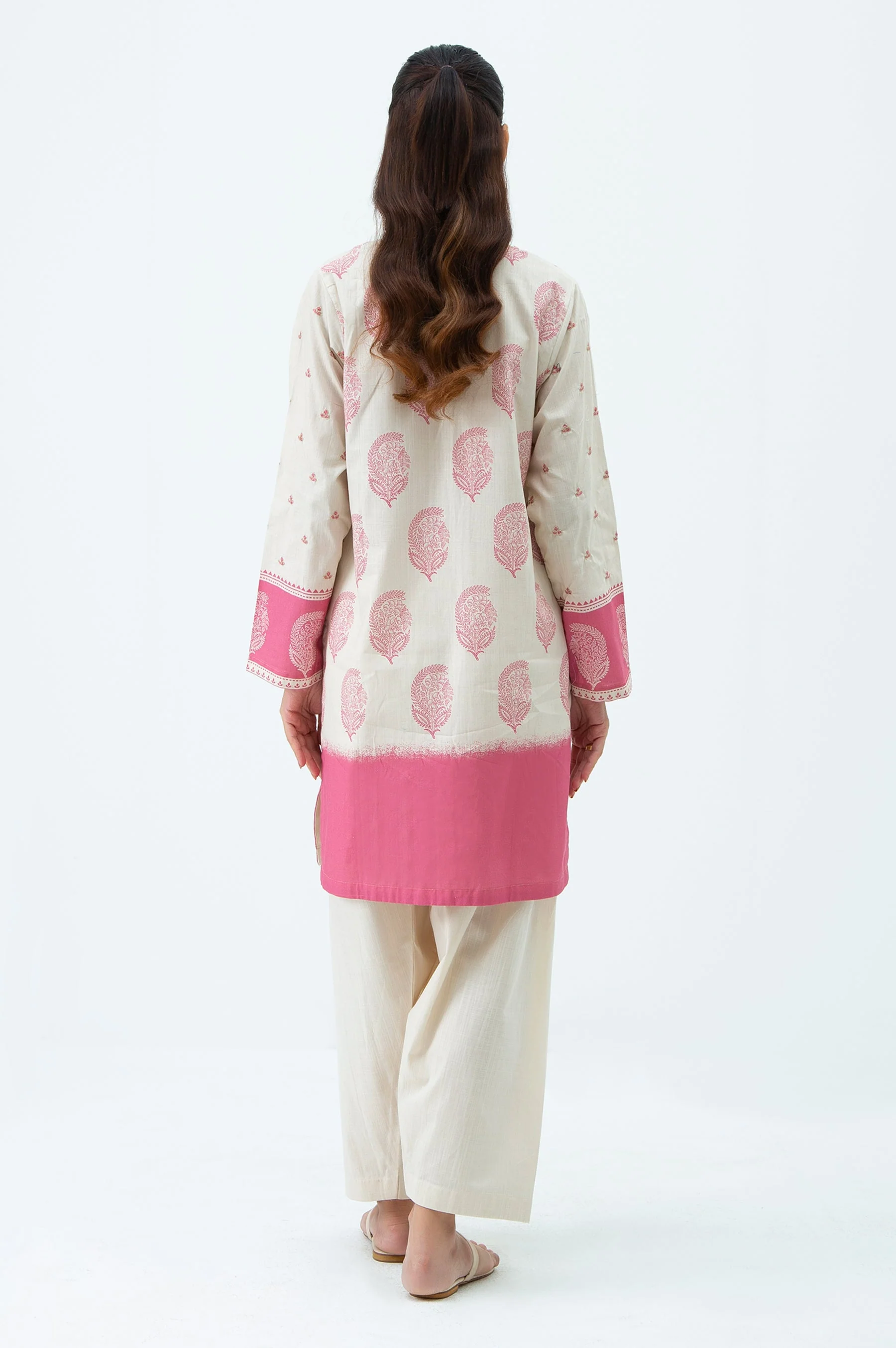 STITCHED EMBROIDERED SHIRT BOTTOM (FACTORY E-OUTLET) - Image 3