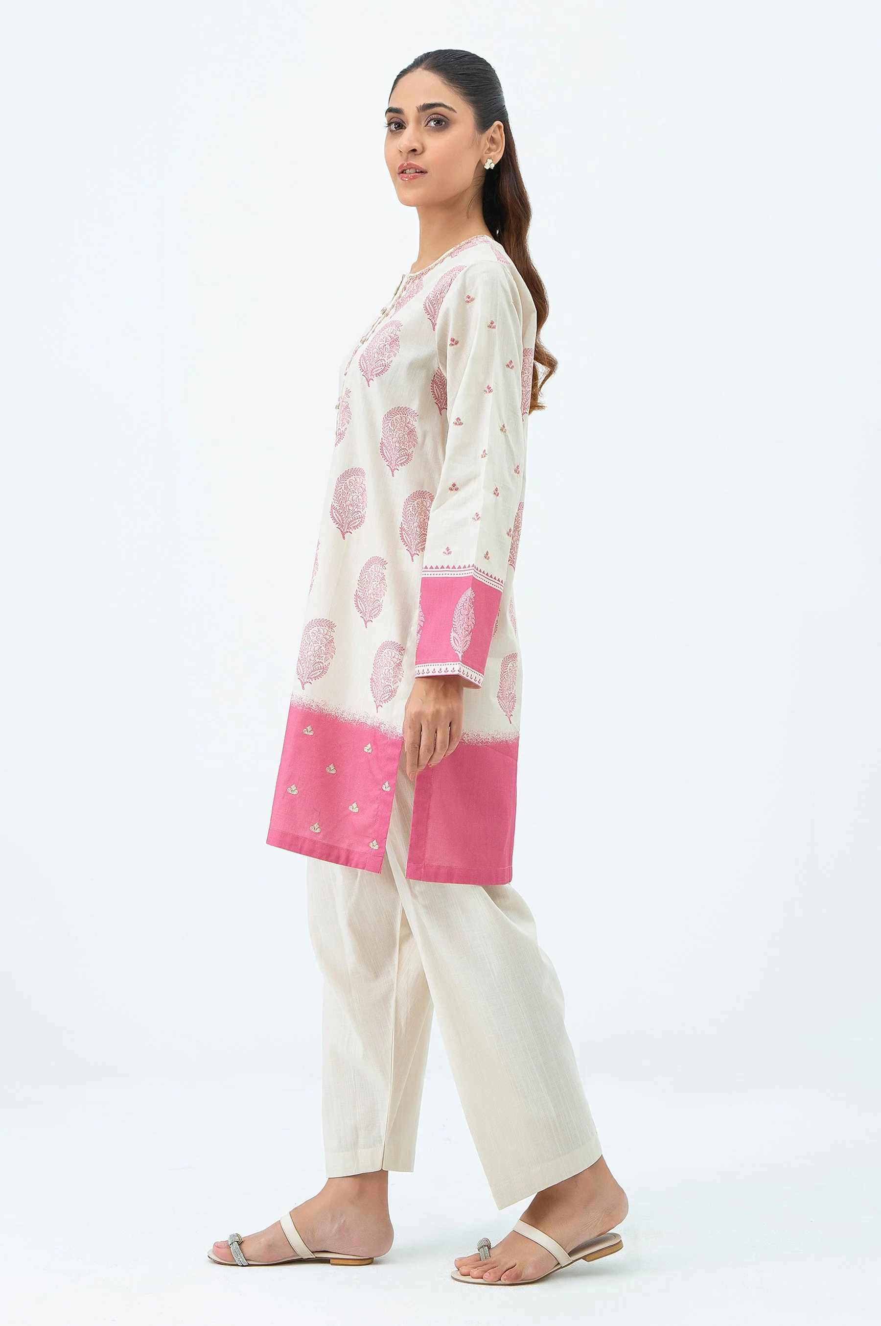 STITCHED EMBROIDERED SHIRT BOTTOM (FACTORY E-OUTLET) - Image 6