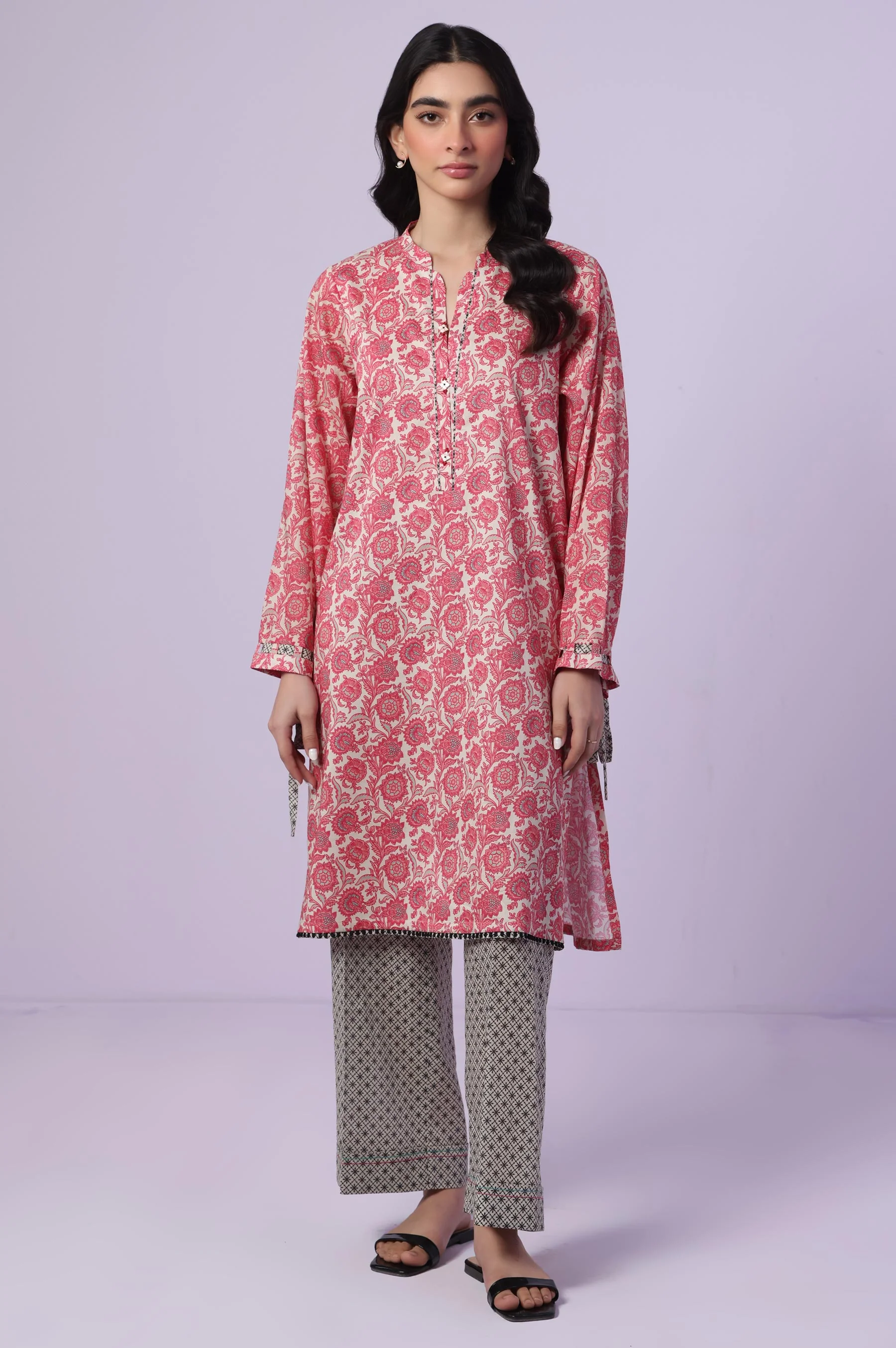 Stitched 2 Piece Printed Lawn Suit