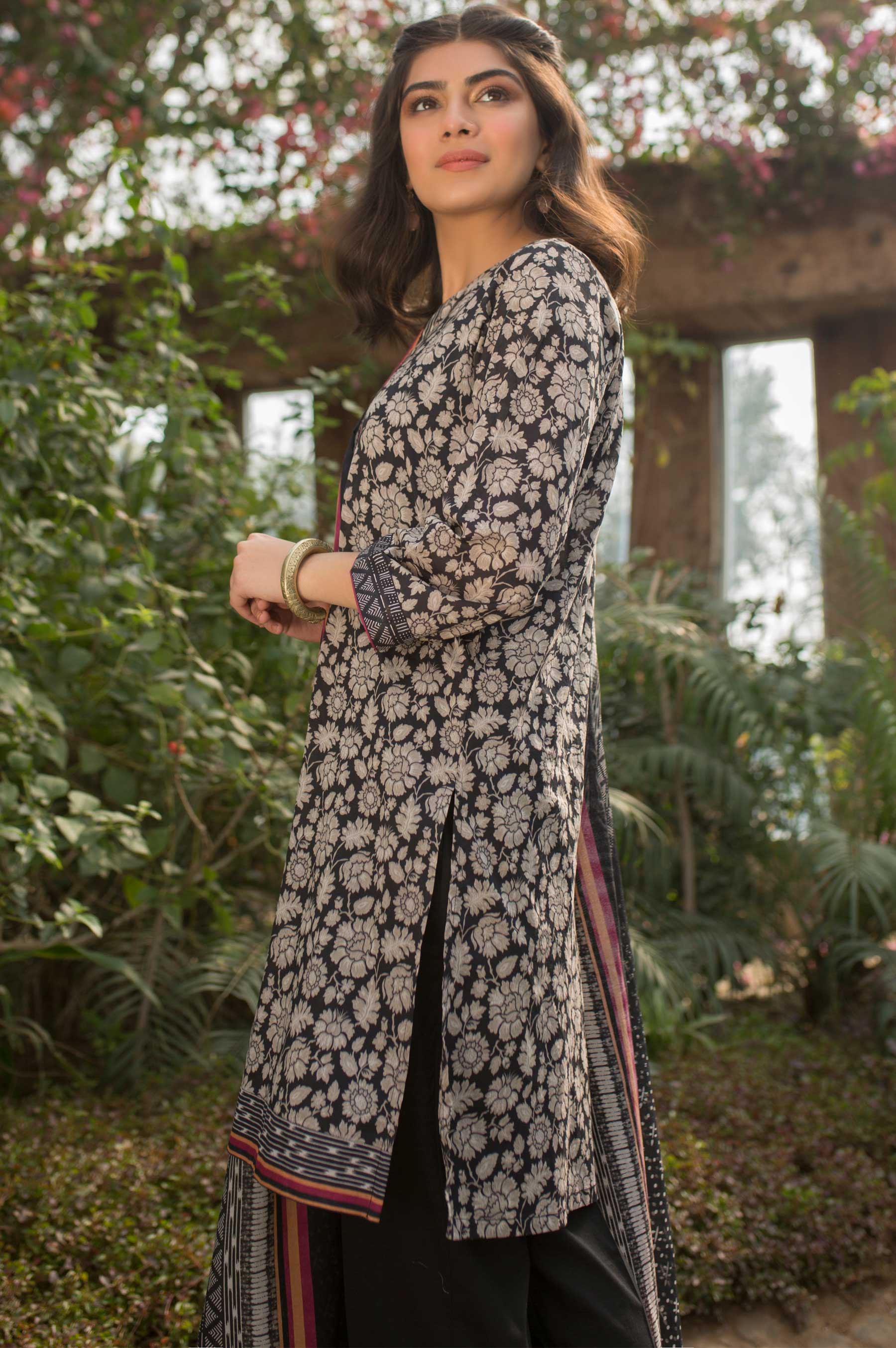 Stitched 2 Piece Printed Lawn Suit - Image 6