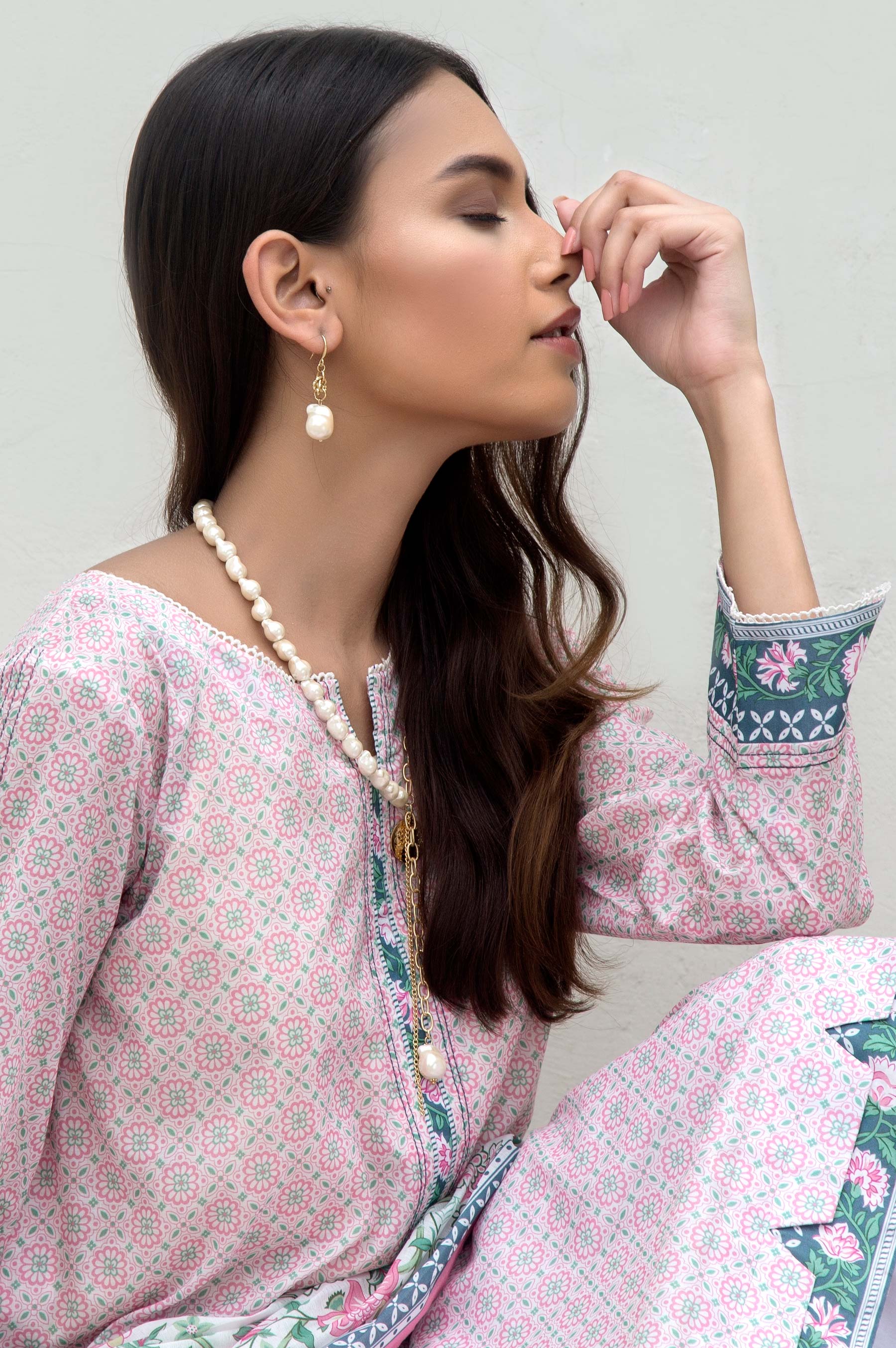 Stitched 2 Piece Printed Lawn Suit - Image 4