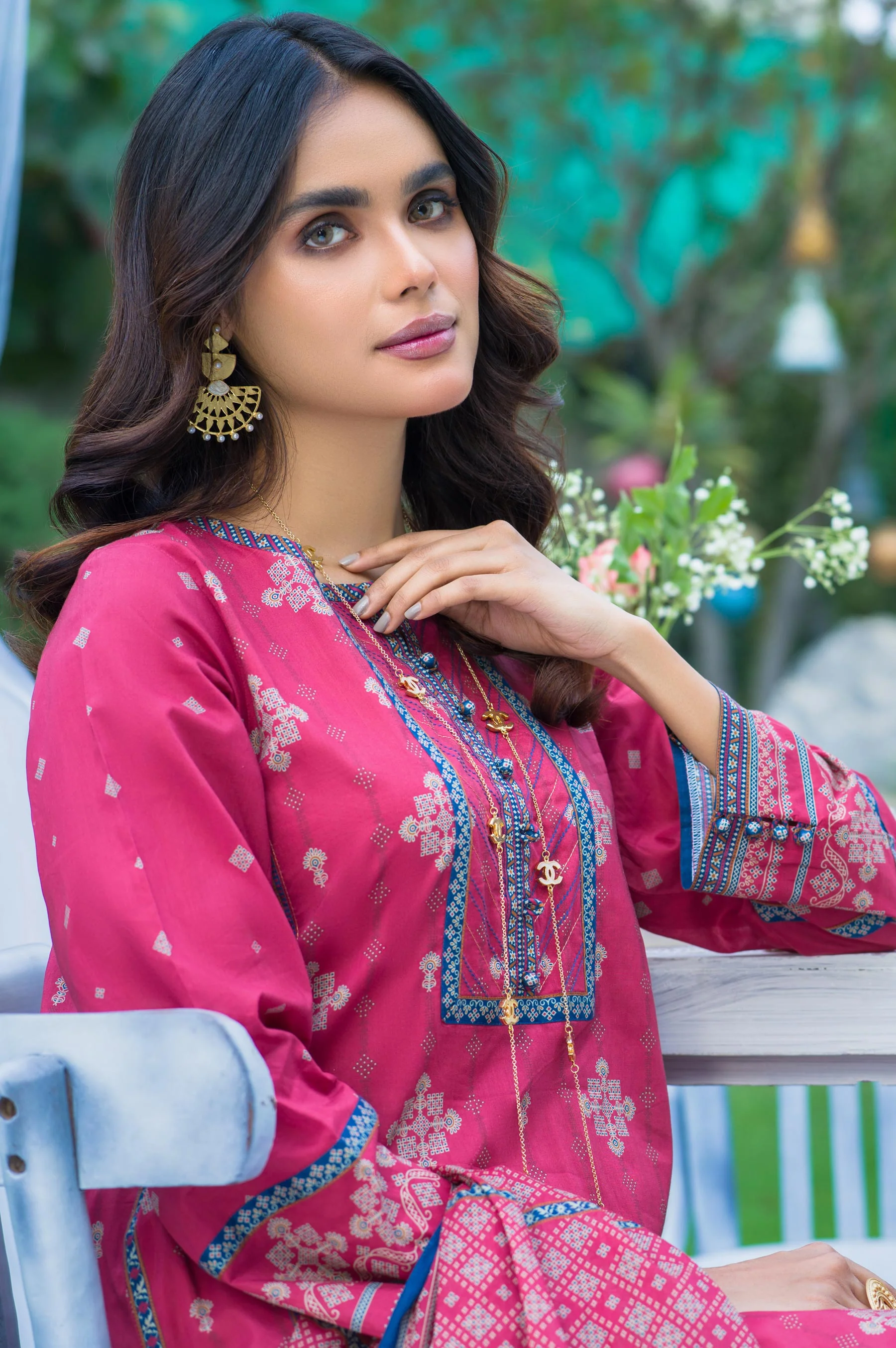Stitched 2 Piece Printed Lawn Suit - Image 3