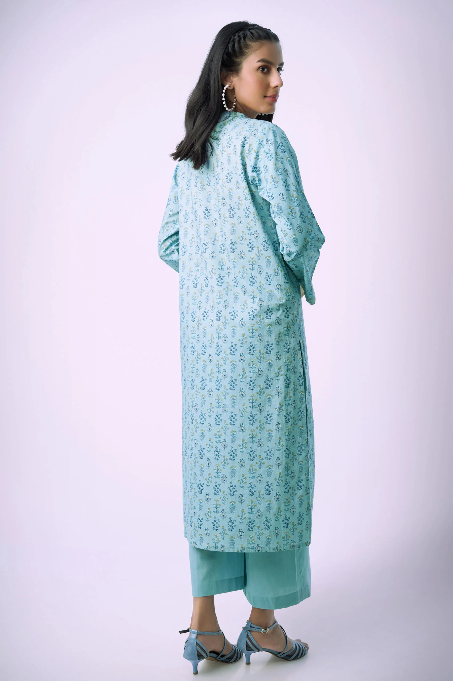 Stitched 2 Piece Printed Lawn Suit - Image 5
