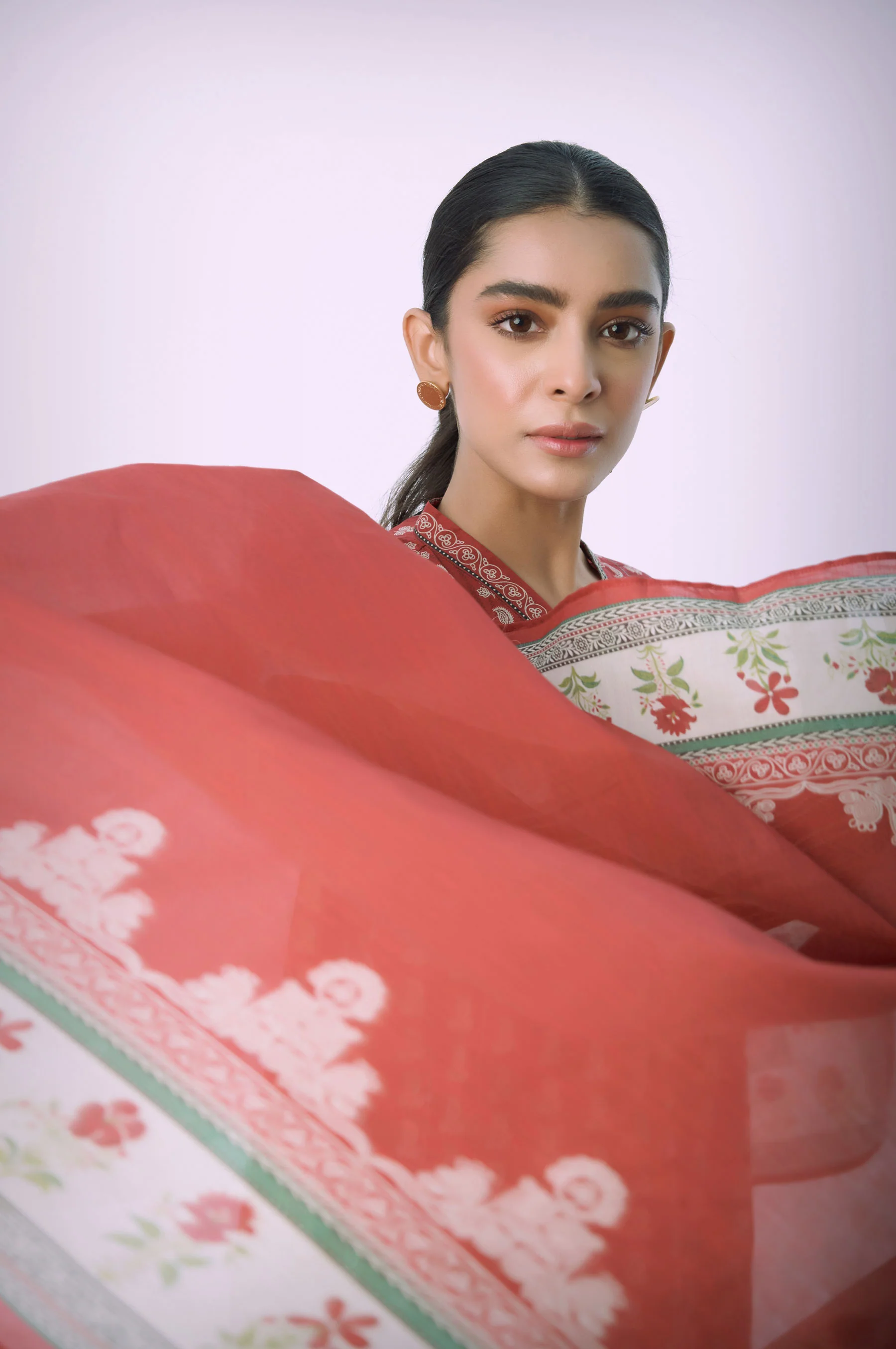 Stitched 2 Piece Printed Lawn Suit - Image 4
