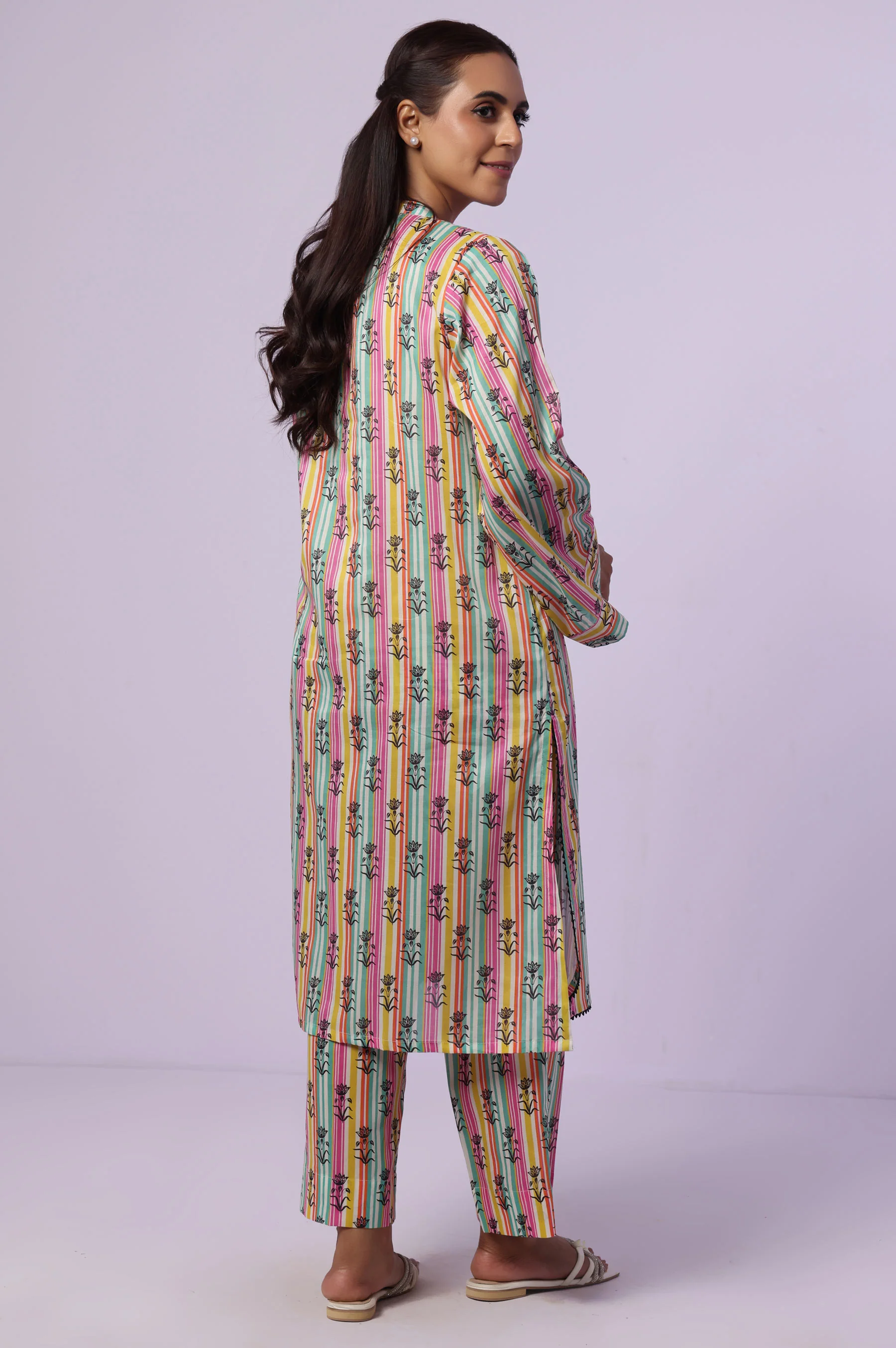 Stitched 2 Piece Printed Lawn Suit - Image 6