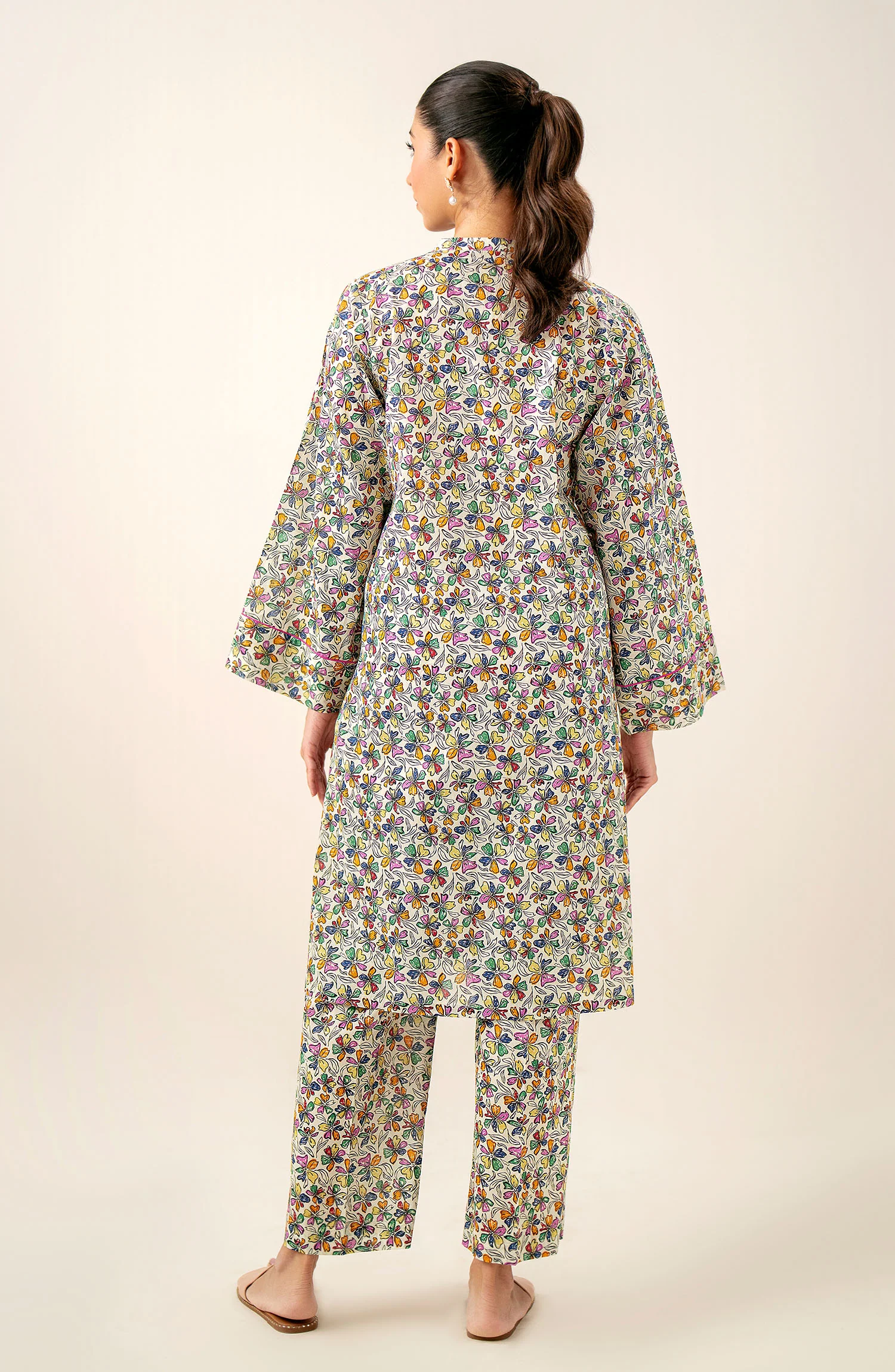 Stitched 2 Piece Printed Lawn Suit - Image 5