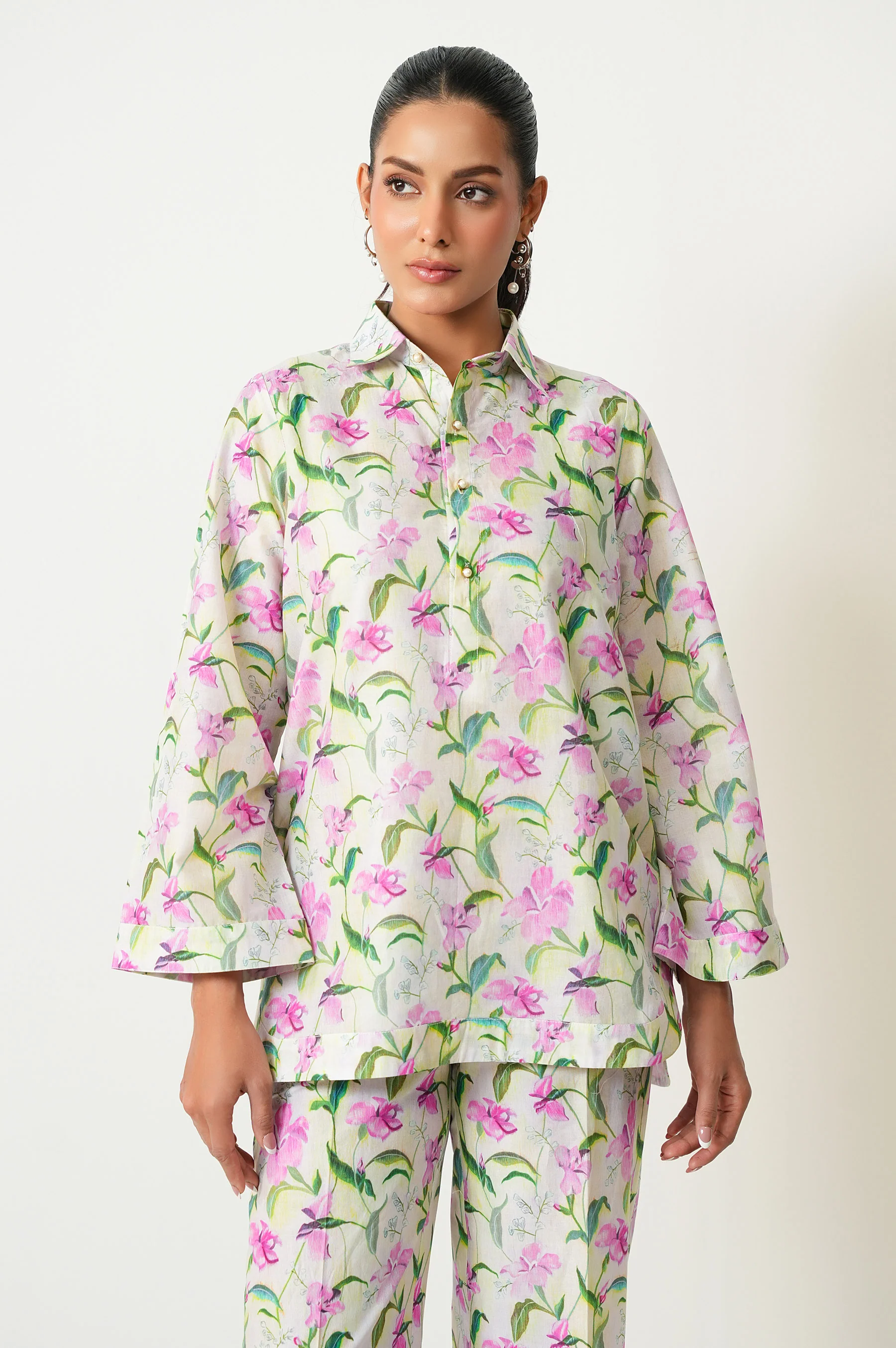 Stitched 2 Piece Digital Printed Lawn Suit - Image 3