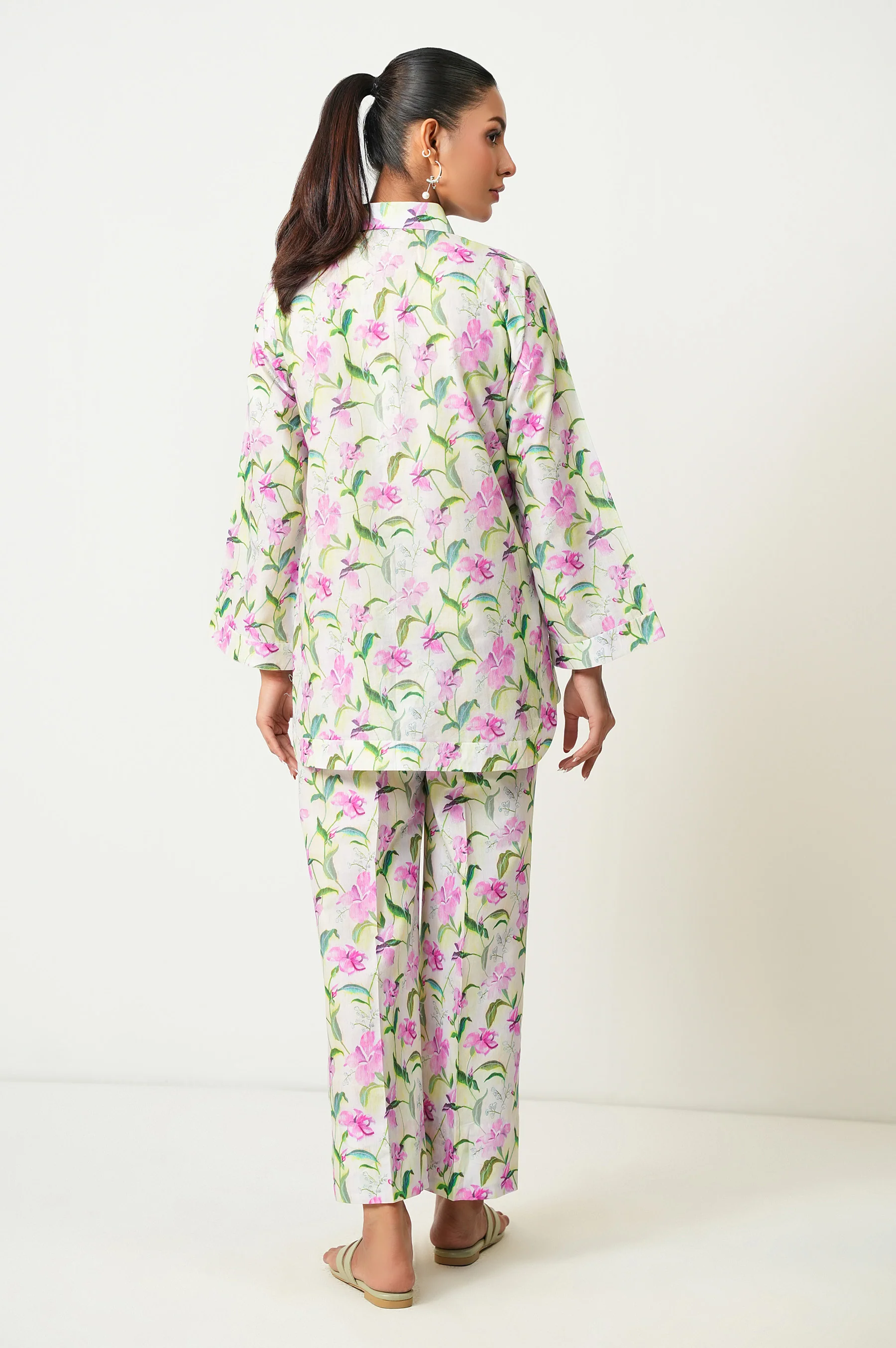 Stitched 2 Piece Digital Printed Lawn Suit - Image 5