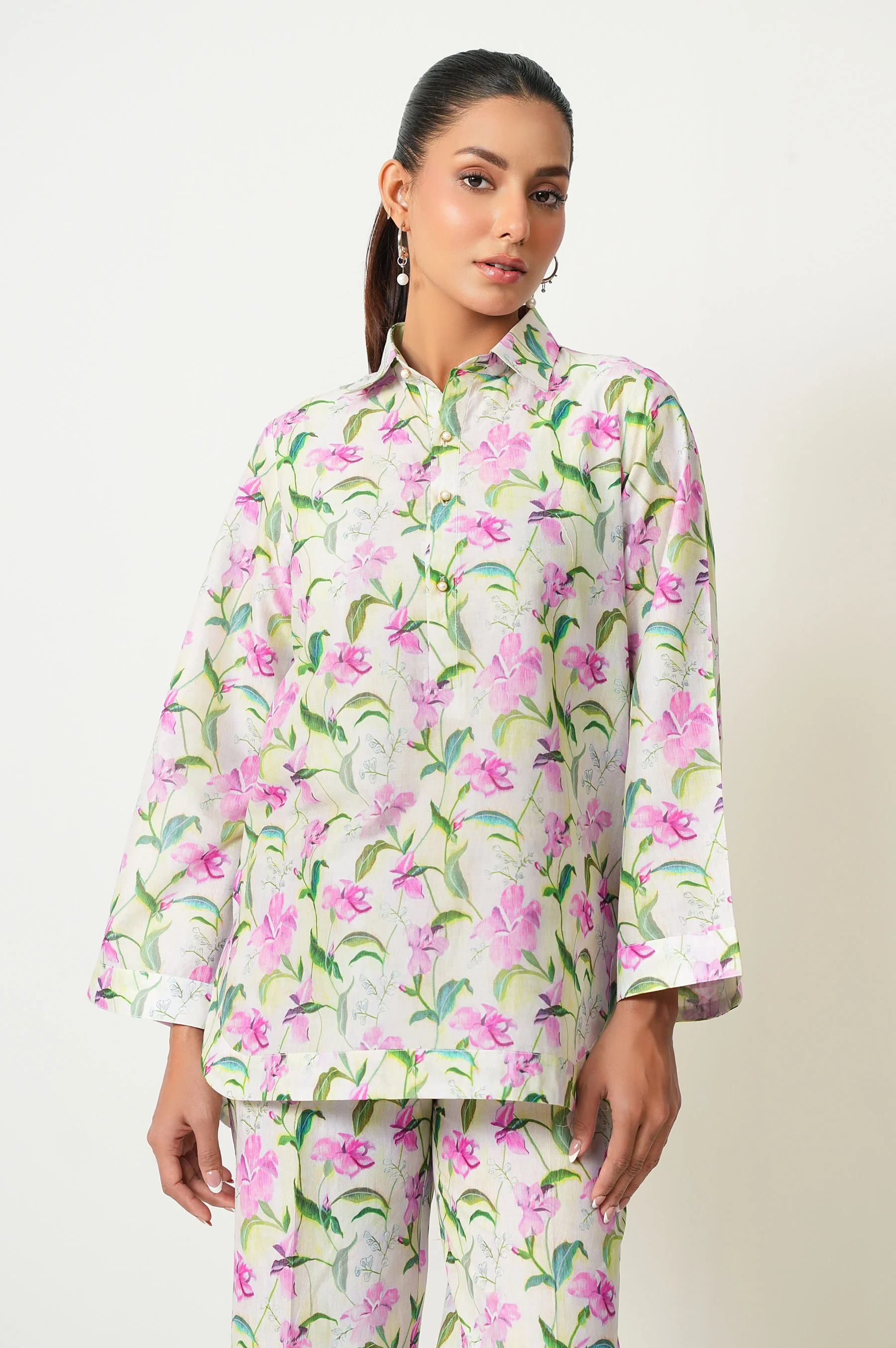 Stitched 2 Piece Digital Printed Lawn Suit - Image 6