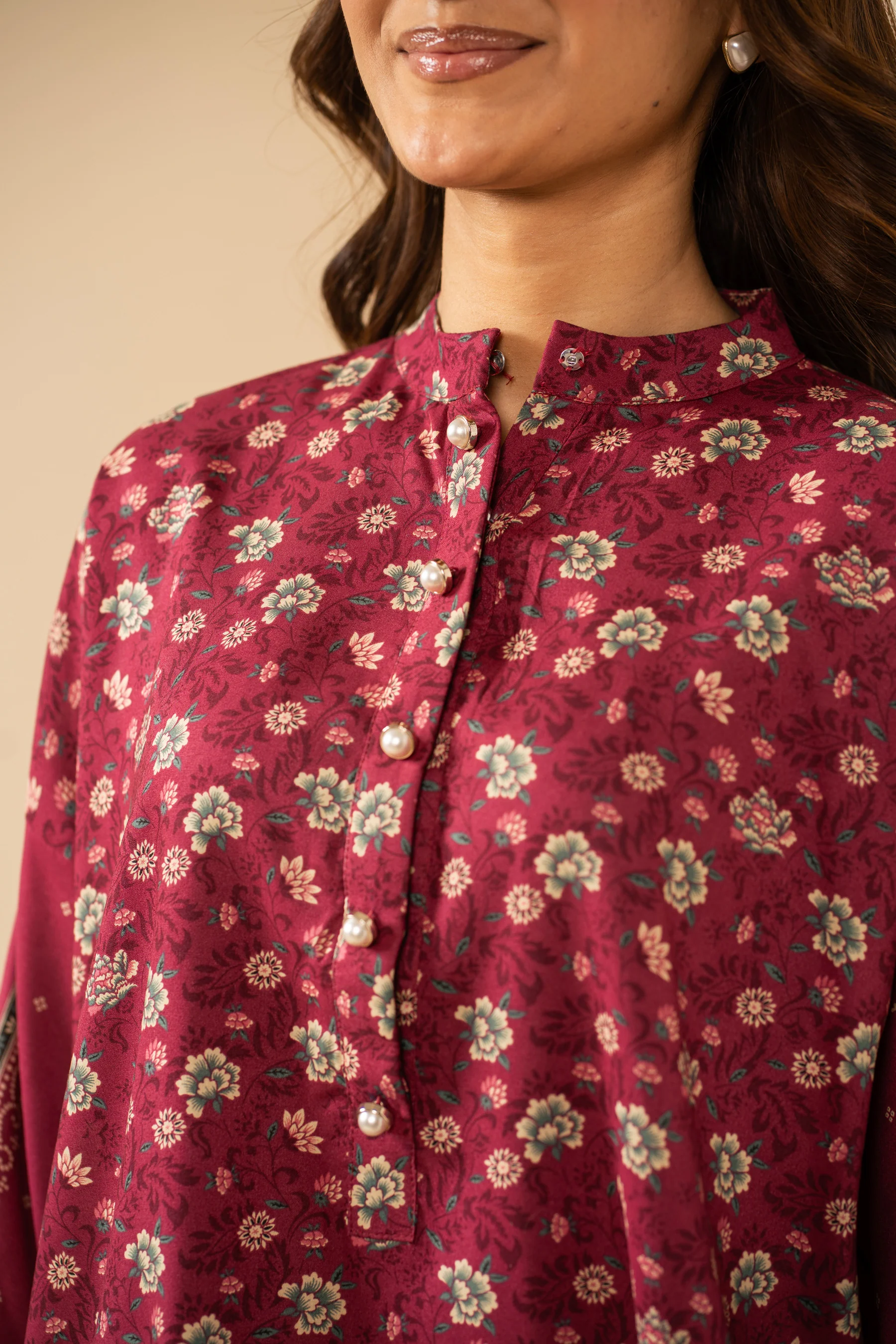 PRINTED SHIRT BOTTOM SUIT - Image 2