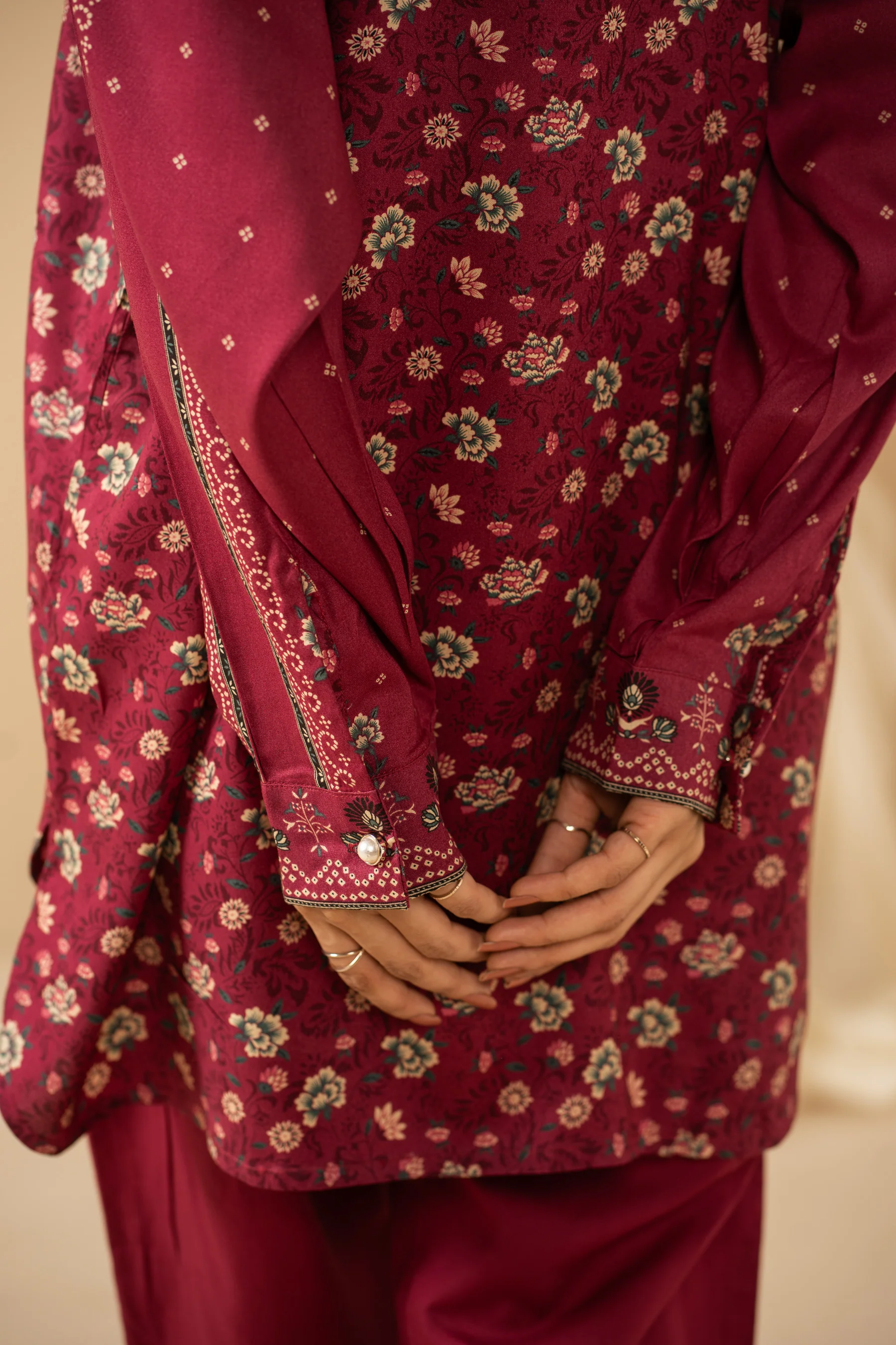 PRINTED SHIRT BOTTOM SUIT - Image 5