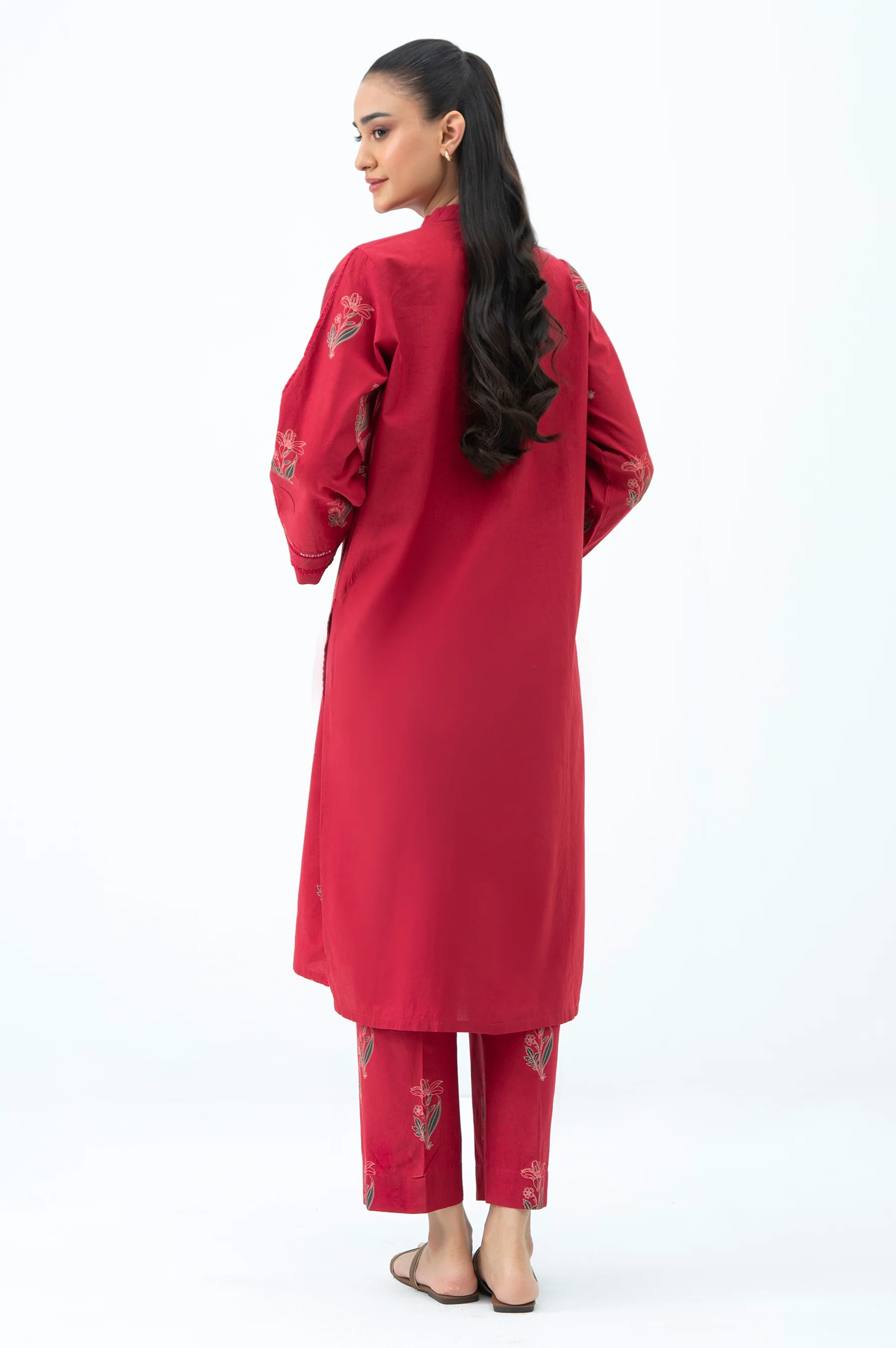 STITCHED PRINTED SHIRT BOTTOM - Image 6